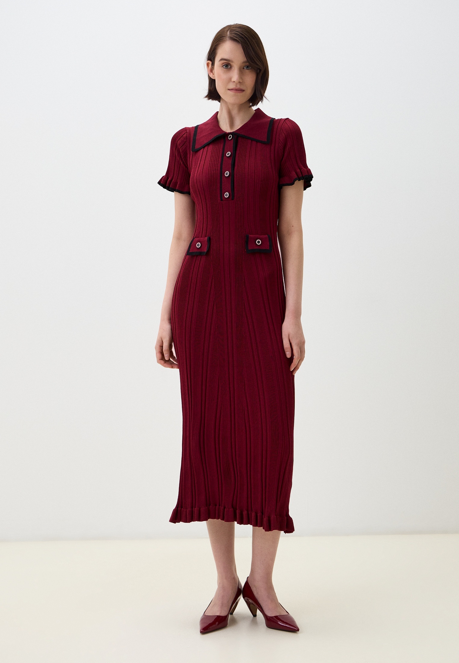 Вязаное платье Emberens 18443Б