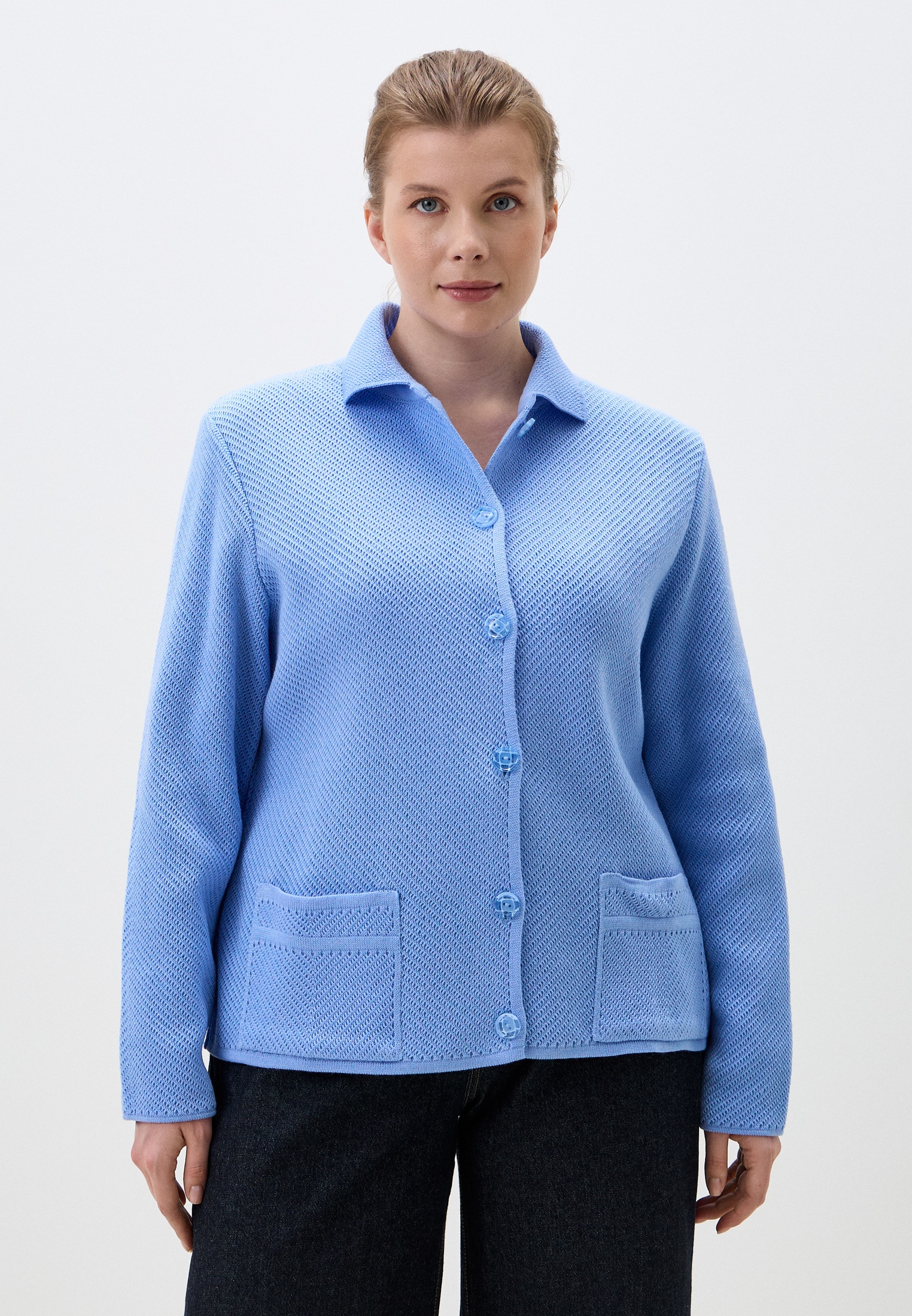 Кардиган Iglena 456-48, нежно-голубой