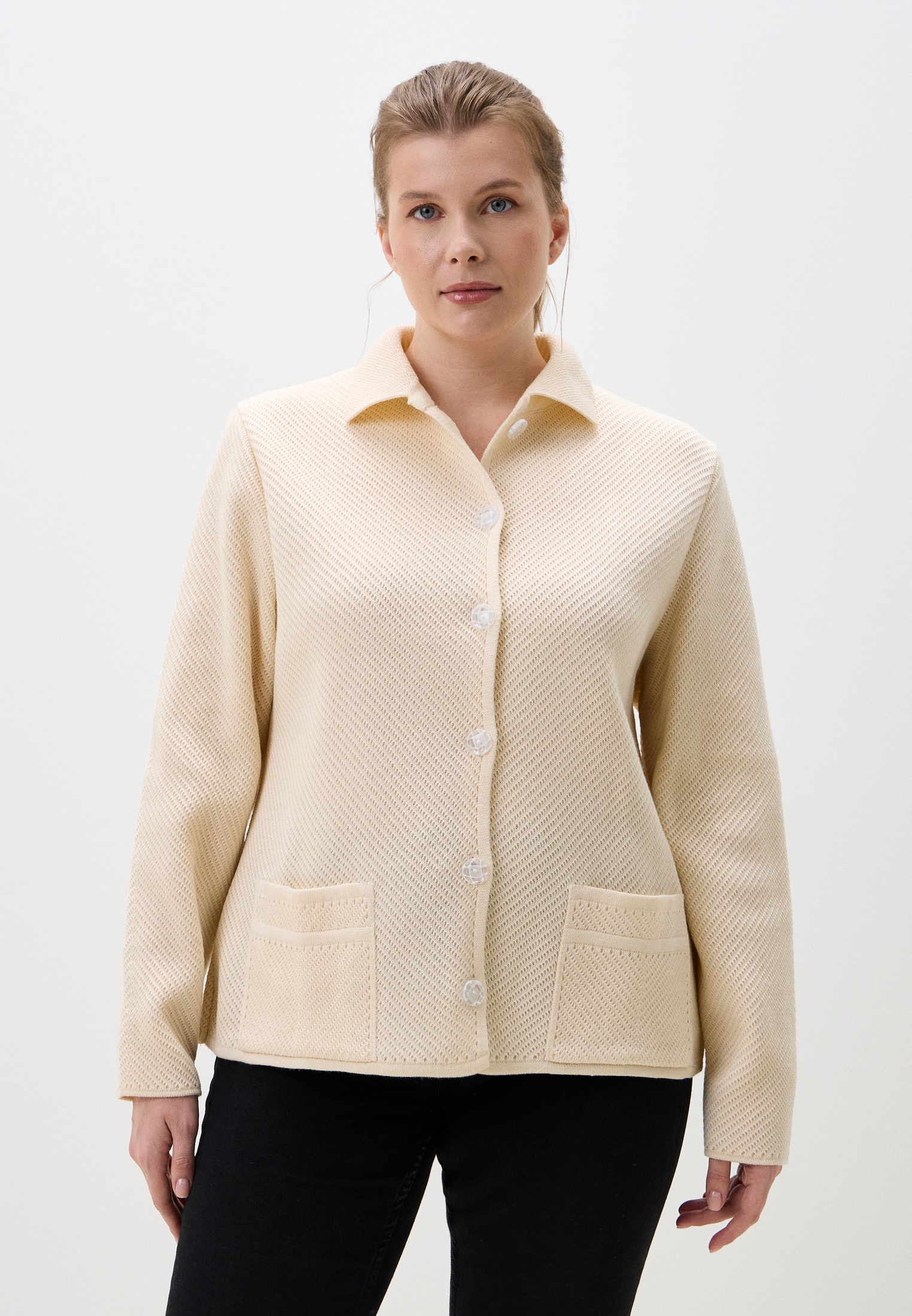 Кардиган Iglena 456-48, экрю