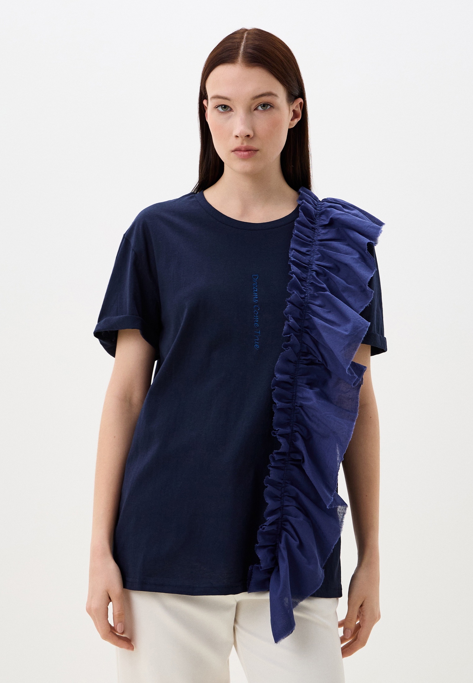 Футболка с коротким рукавом Luigin Luigin_L_tshirt_DCT_blue