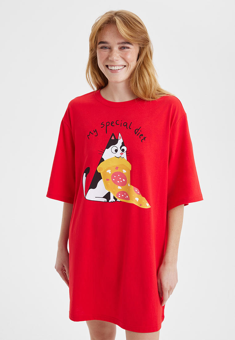 Женское белье и одежда для дома BARMARISKA ФЖУ-Б0589-красный-пицца