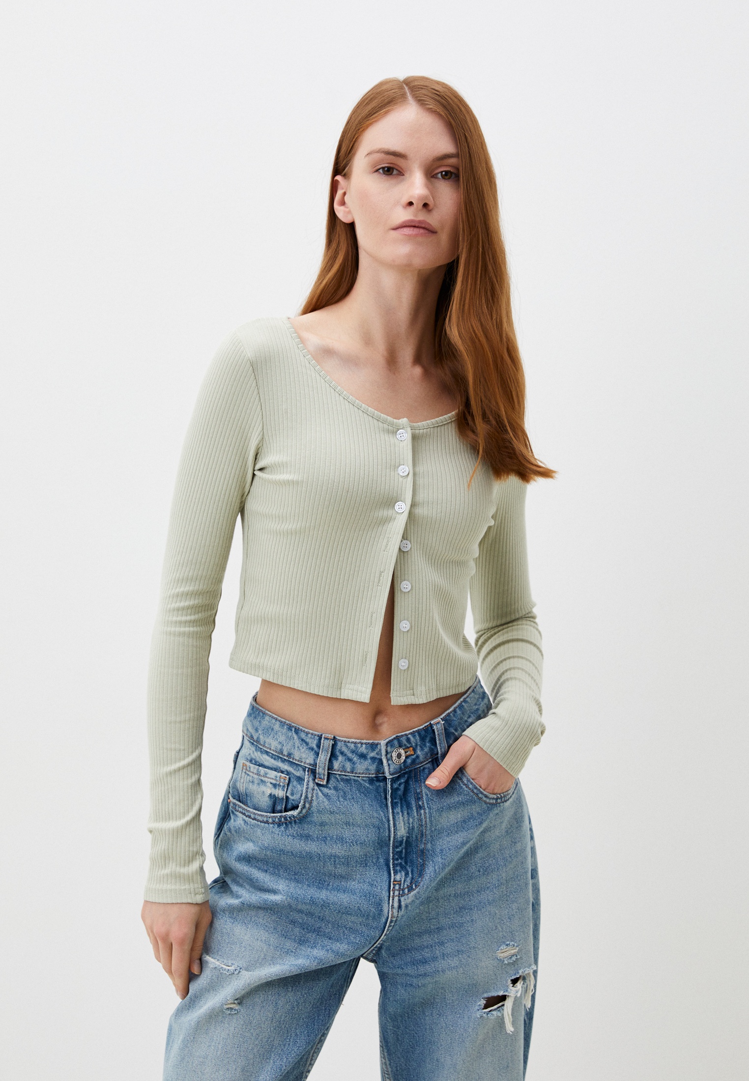 Кардиган Valoris Кофта 7002К  (42, фисташковый)