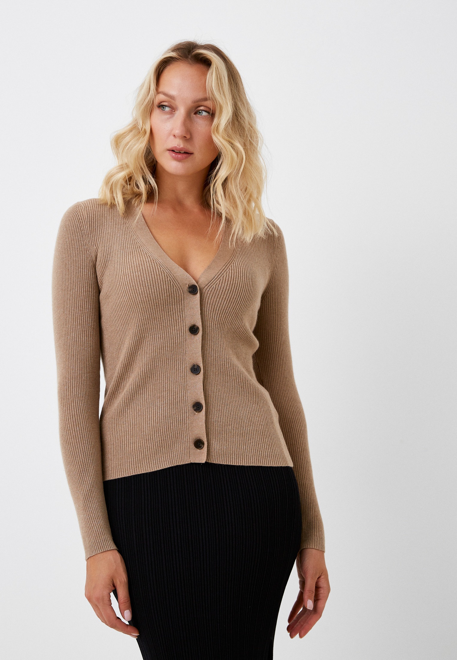 Кардиган Lusio LSCH-200012-бежевый