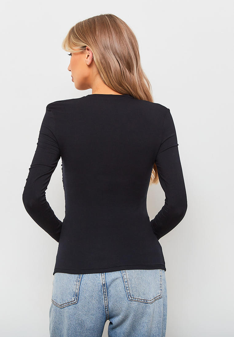 Футболка с длинным рукавом Moontrees LongSB/black-L