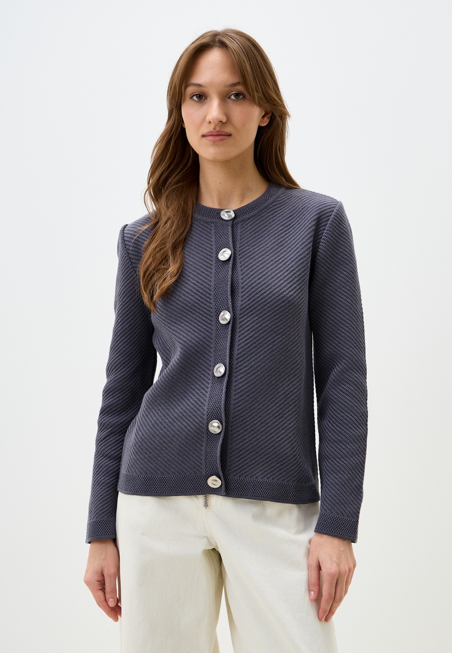 Кардиган Vivawool 314553-серый