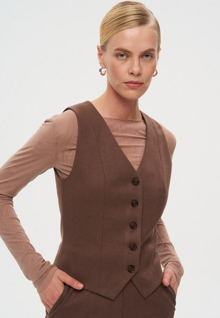Жилет Ja&Vi ЖОН84КО24/кор/40