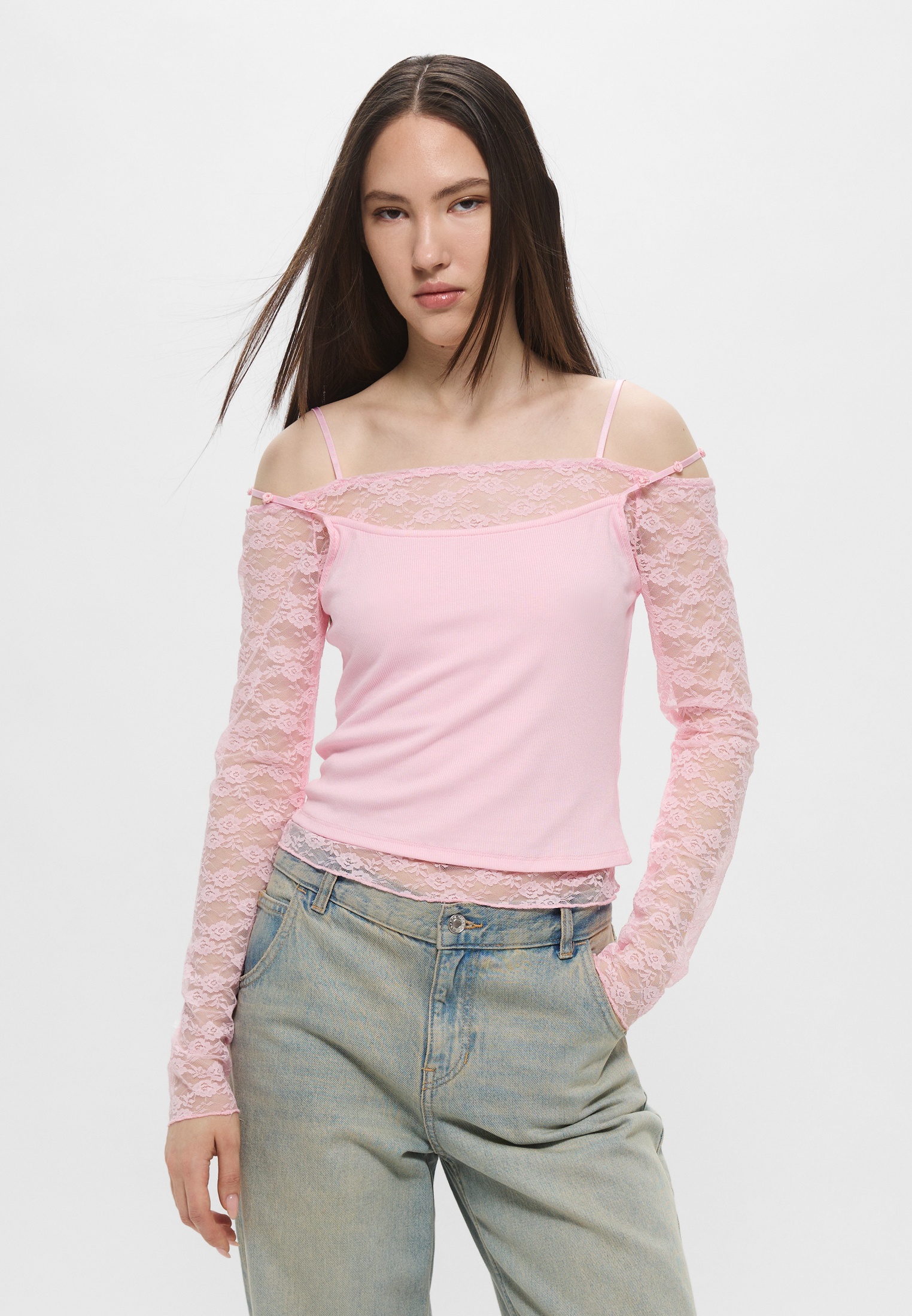 Футболка с длинным рукавом Befree (Бифри) BF2522418005-97-XXS