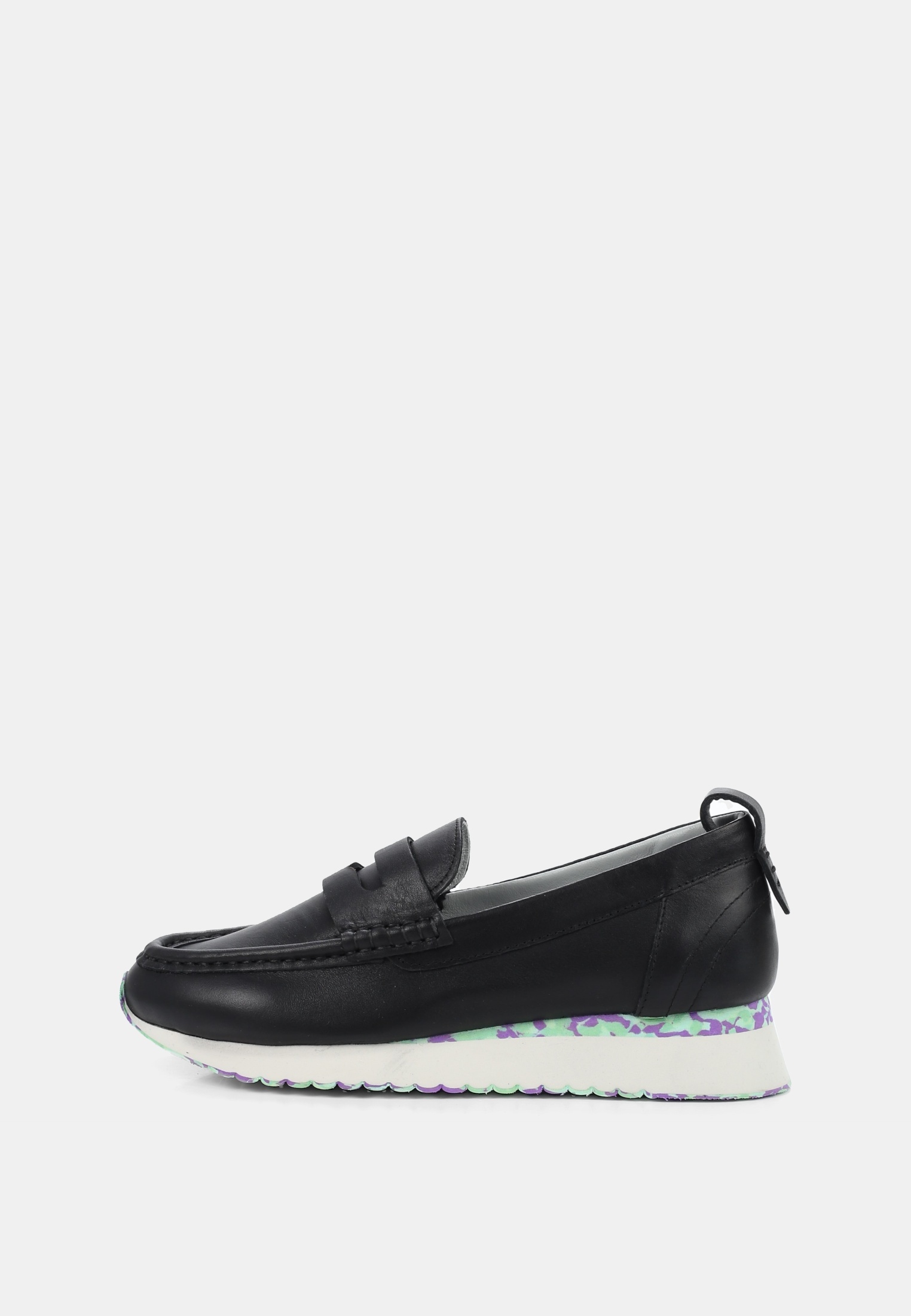 Женские лоферы Euros Style SN23YA-0148-черный