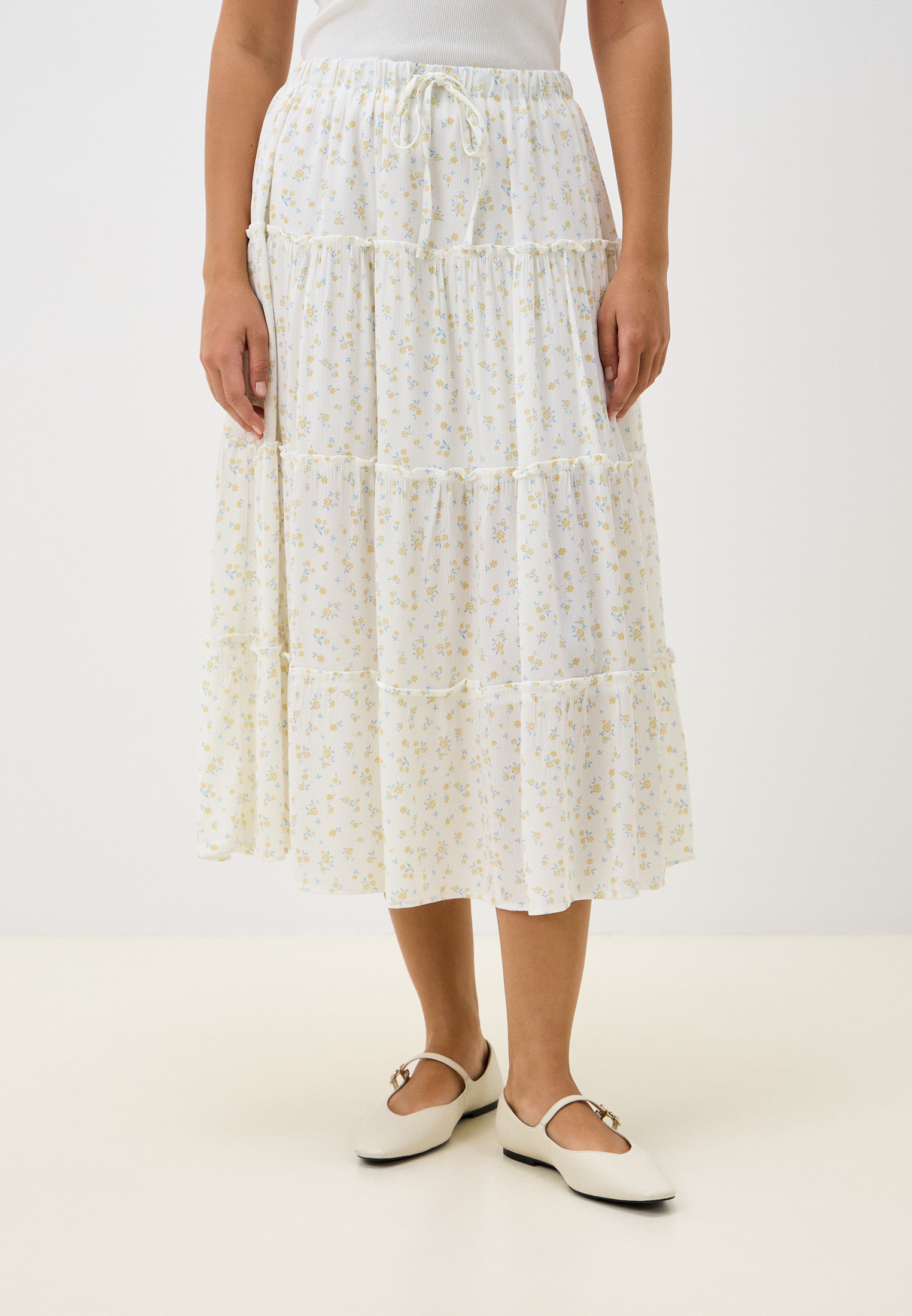 Широкая юбка Koton 5SAL70028IW1D6