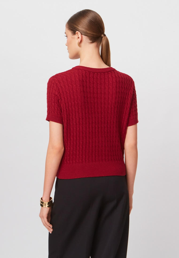 Кардиган Vittoria Vicci 2-25-1-1-762_бордовый