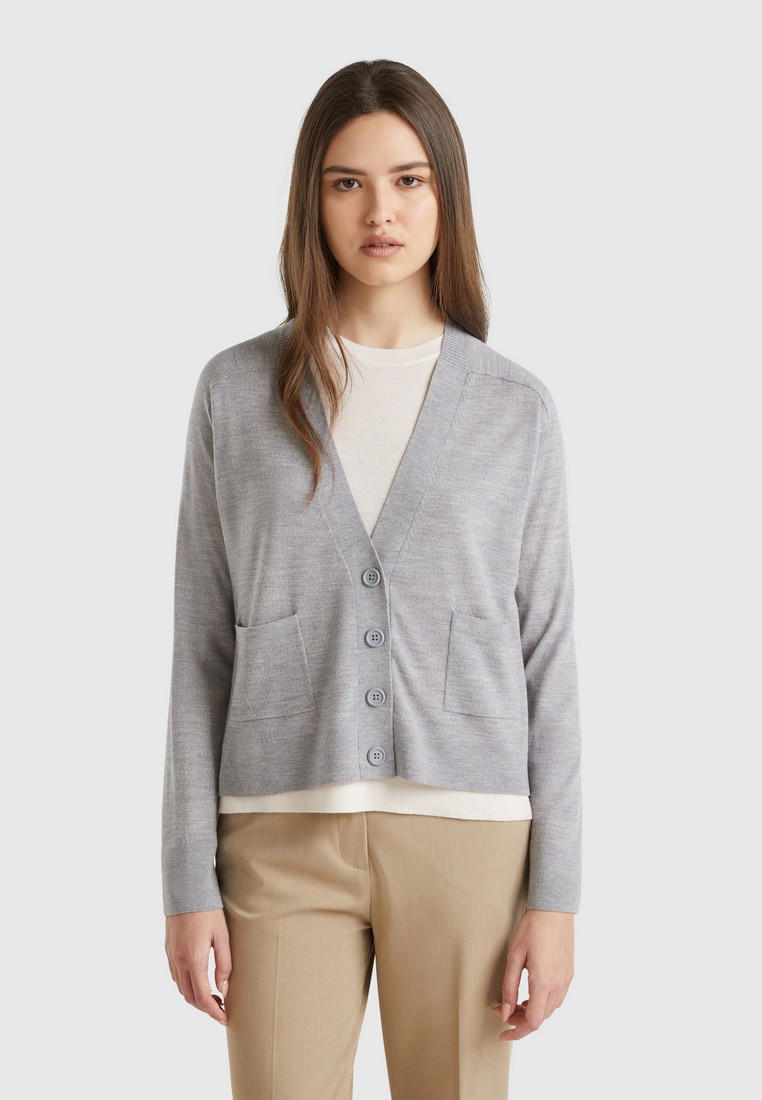 Кардиган United Colors of Benetton (Юнайтед Колорс оф Бенеттон) 25P_11AHD604R_501