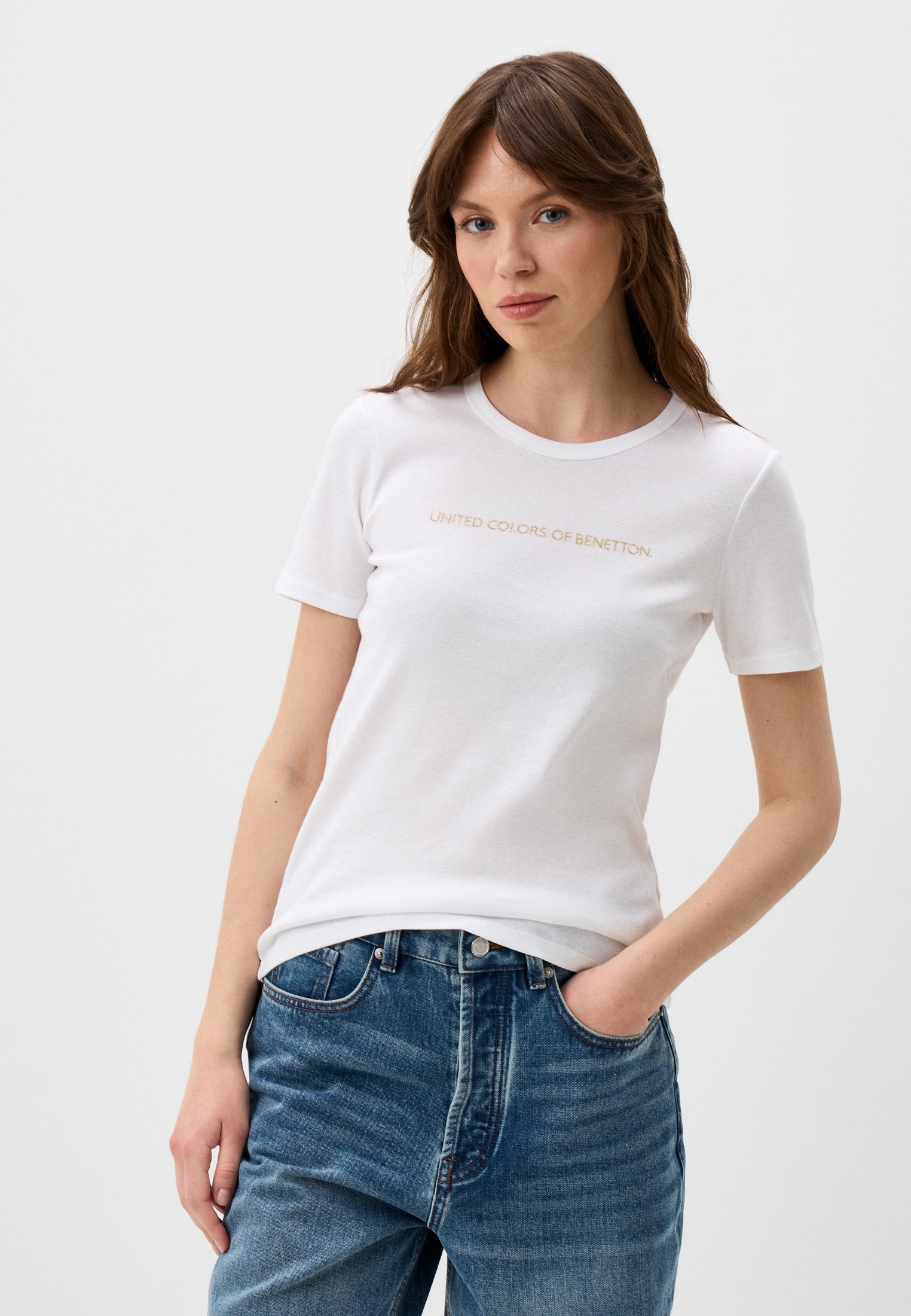 Футболка с коротким рукавом United Colors of Benetton (Юнайтед Колорс оф Бенеттон) Футболка United Colors of Benetton