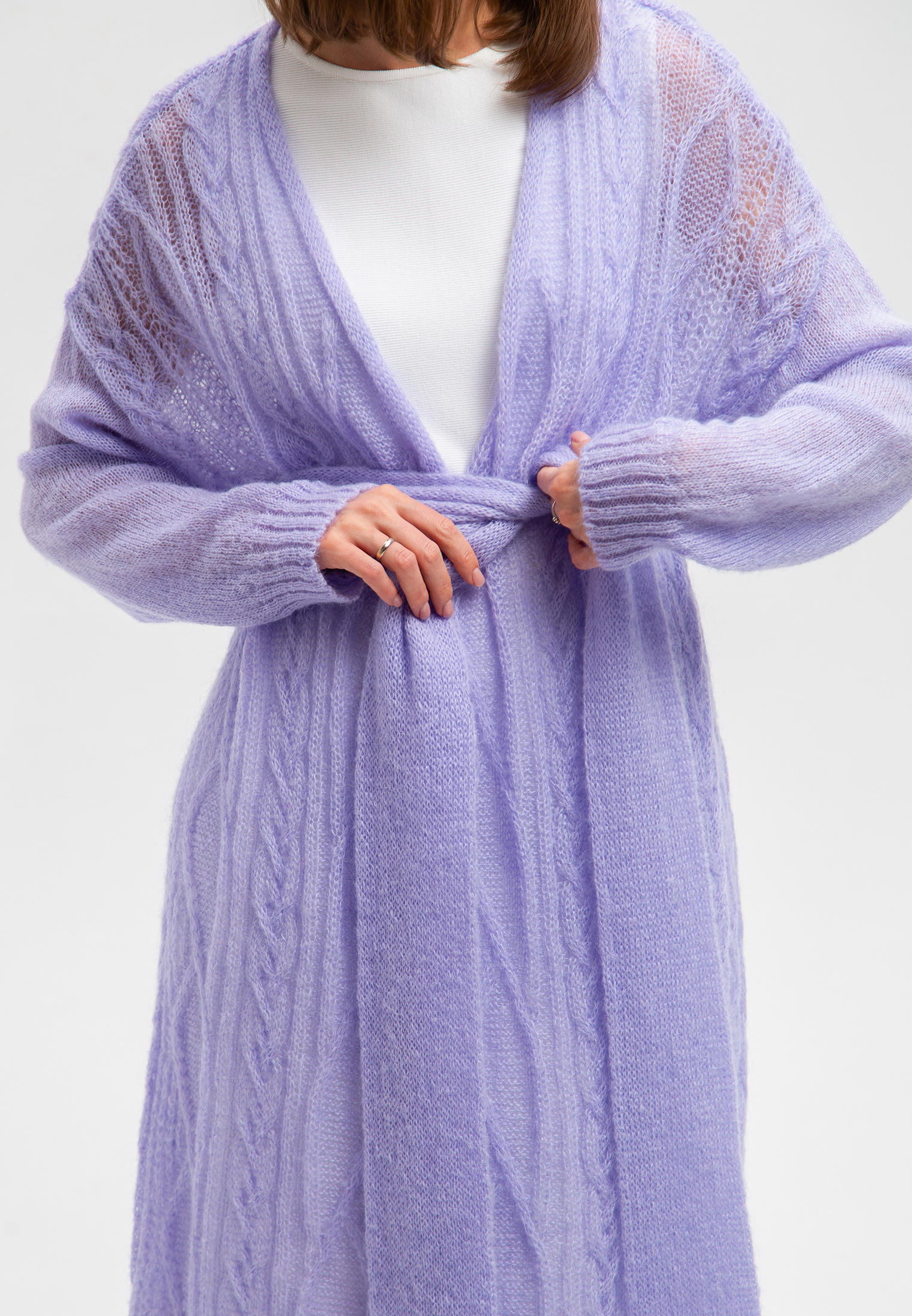 Кардиган Fors ТК5-сиреневый-40/42