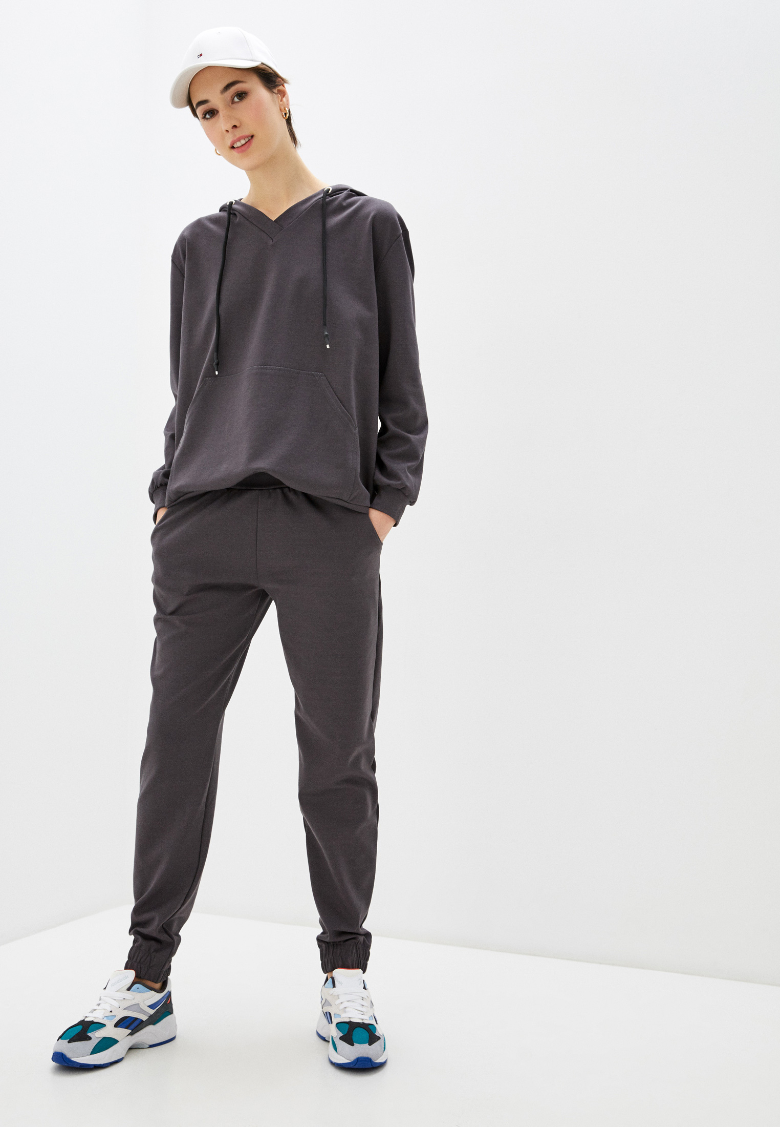 Спортивный костюм Malaeva Z-SS012-55-L-M/темно-серый/M/L