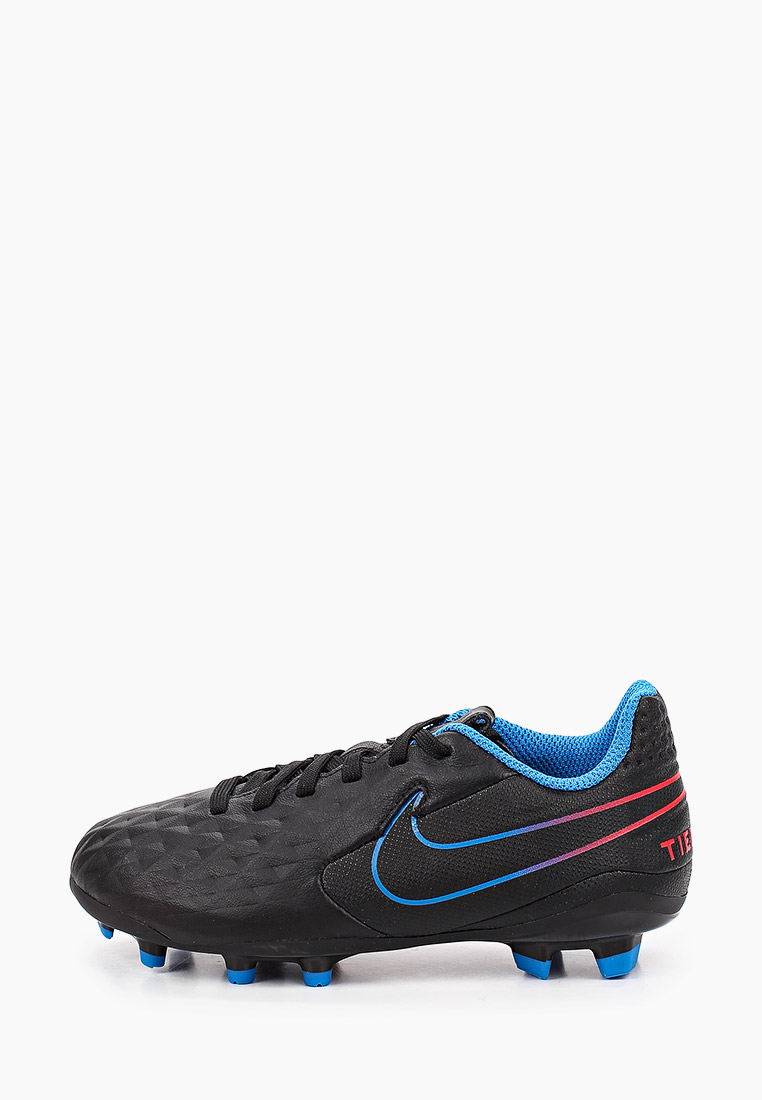 Обувь для мальчиков для мальчиков Nike (Найк) AT5732 внешний материал  искусственная кожа, натуральная кожа; цвет черный купить за 2630 руб.