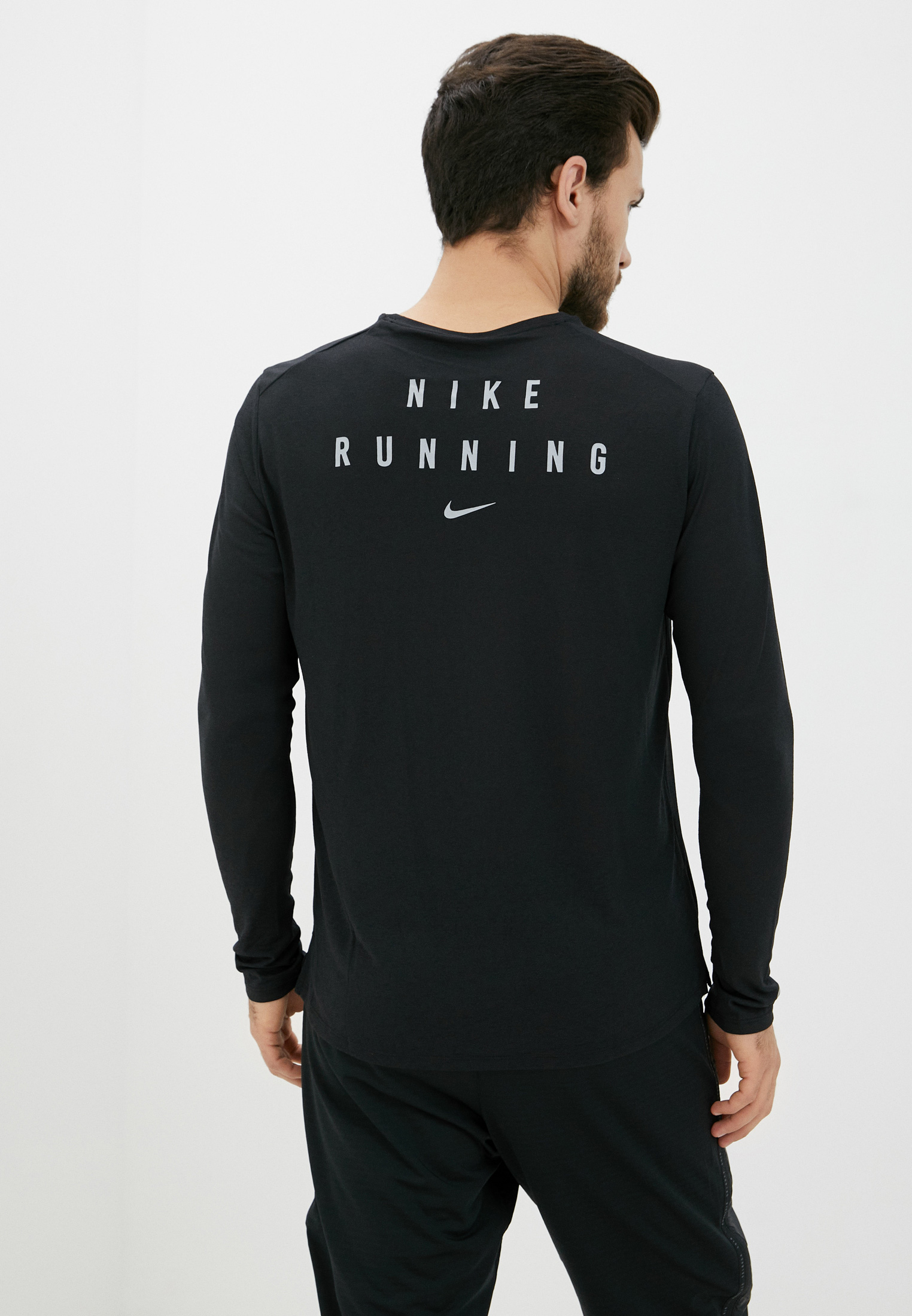 Футболка мужская Nike (Найк) CU7878 цвет черный купить за ...