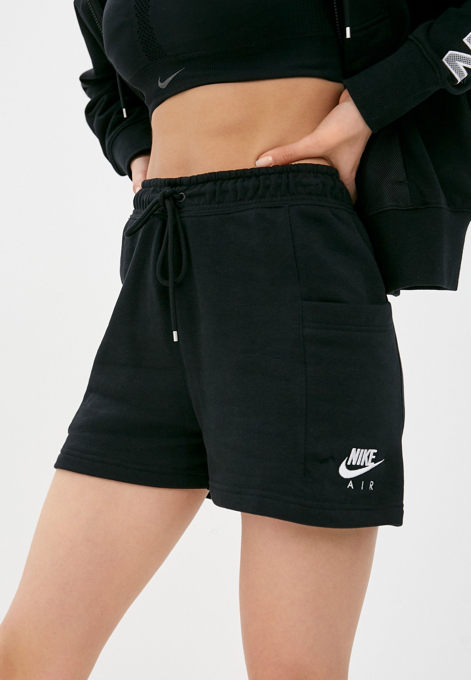 Шорты женские найк Sportswear черные