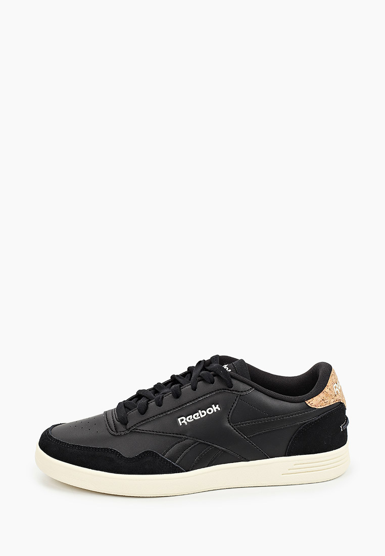 Мужские кеды Reebok Classic FZ0281 внешний материал искусственная кожа,  натуральная замша; цвет черный купить за 4399 руб.