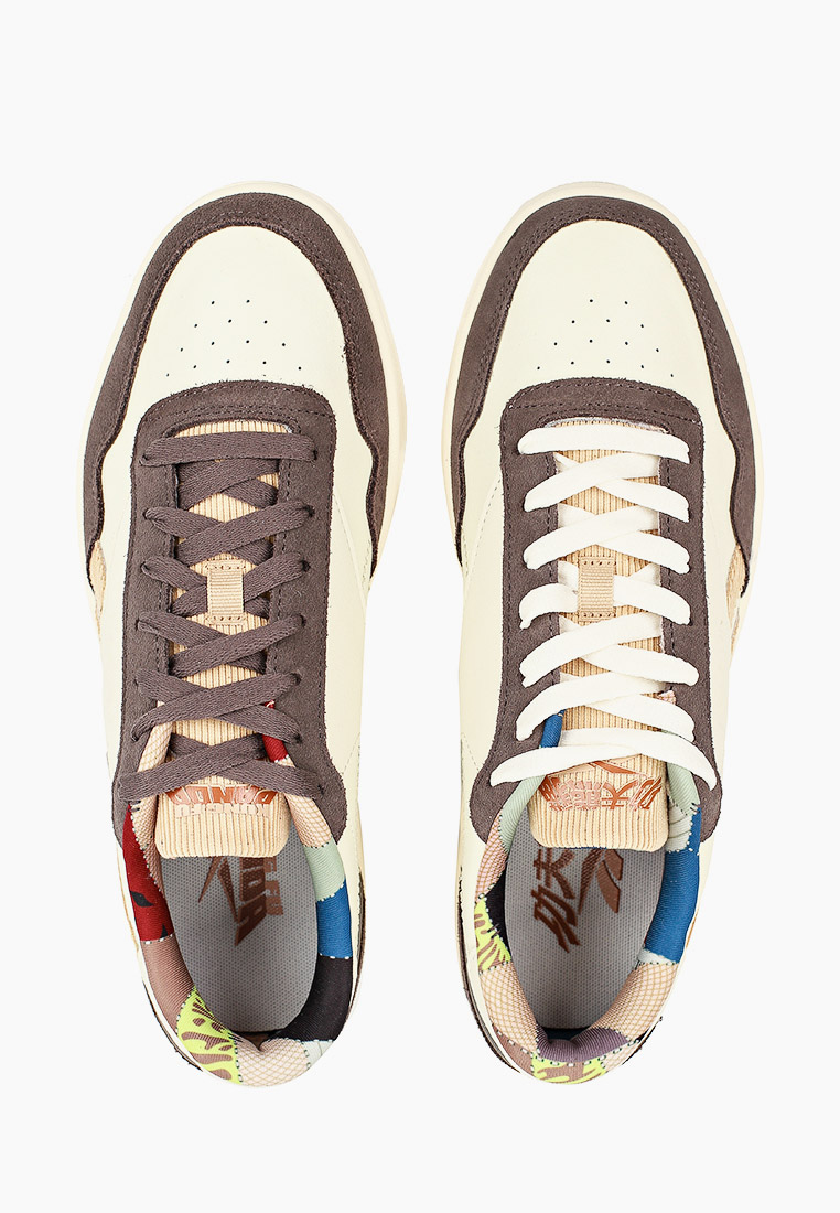 Мужские кеды Reebok Classic H02985 внешний материал искусственный материал;  цвет бежевый купить за 4999 руб.