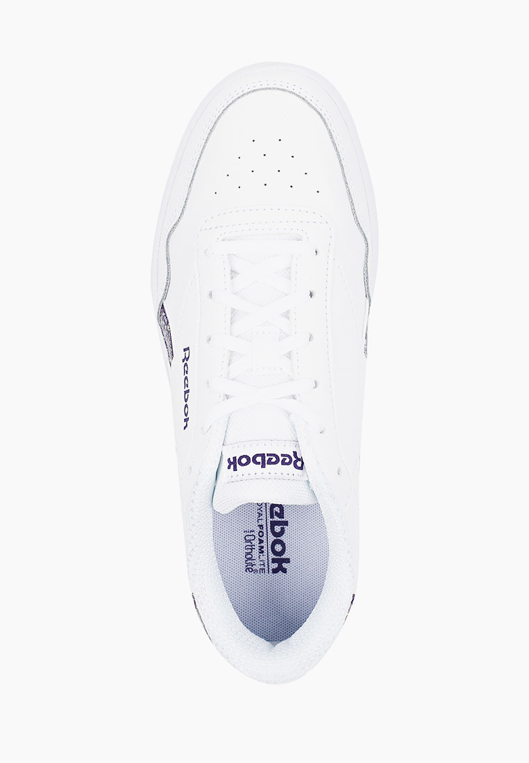 Женские кеды Reebok Classic FX2312 внешний материал натуральная кожа,  полимер; цвет белый купить за 4399 руб.