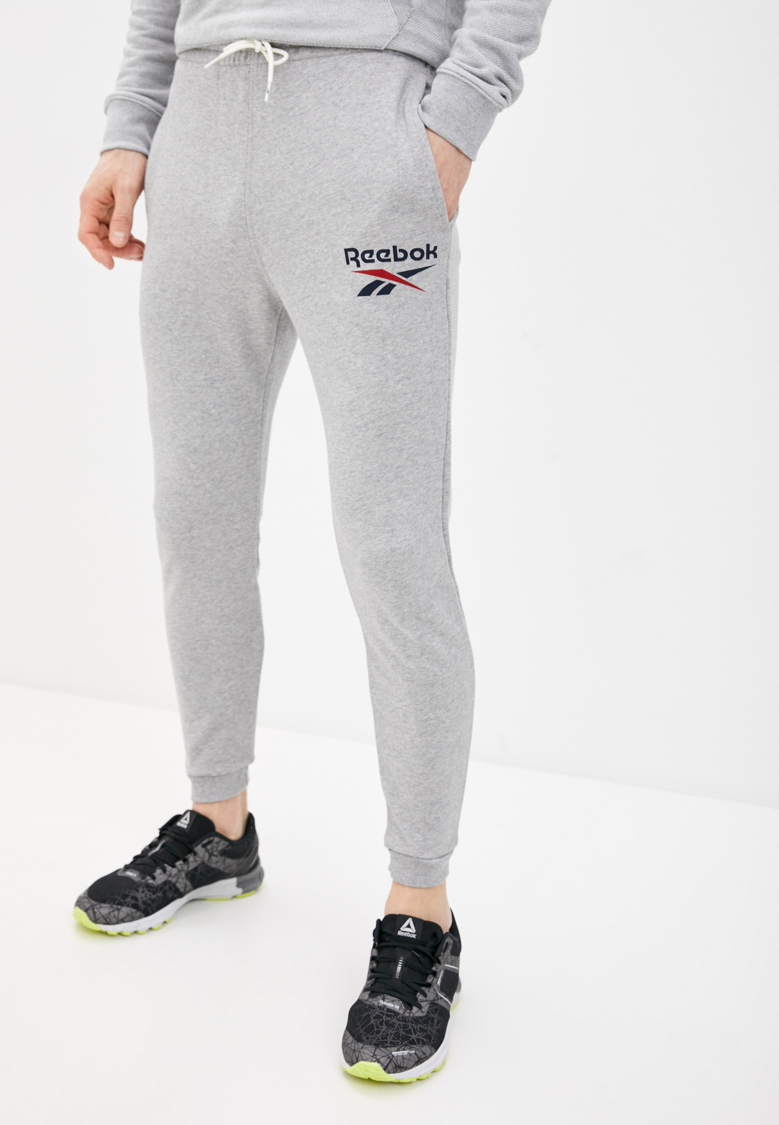Мужские спортивные брюки Reebok (Рибок) GI9413 купить за 3390 руб.