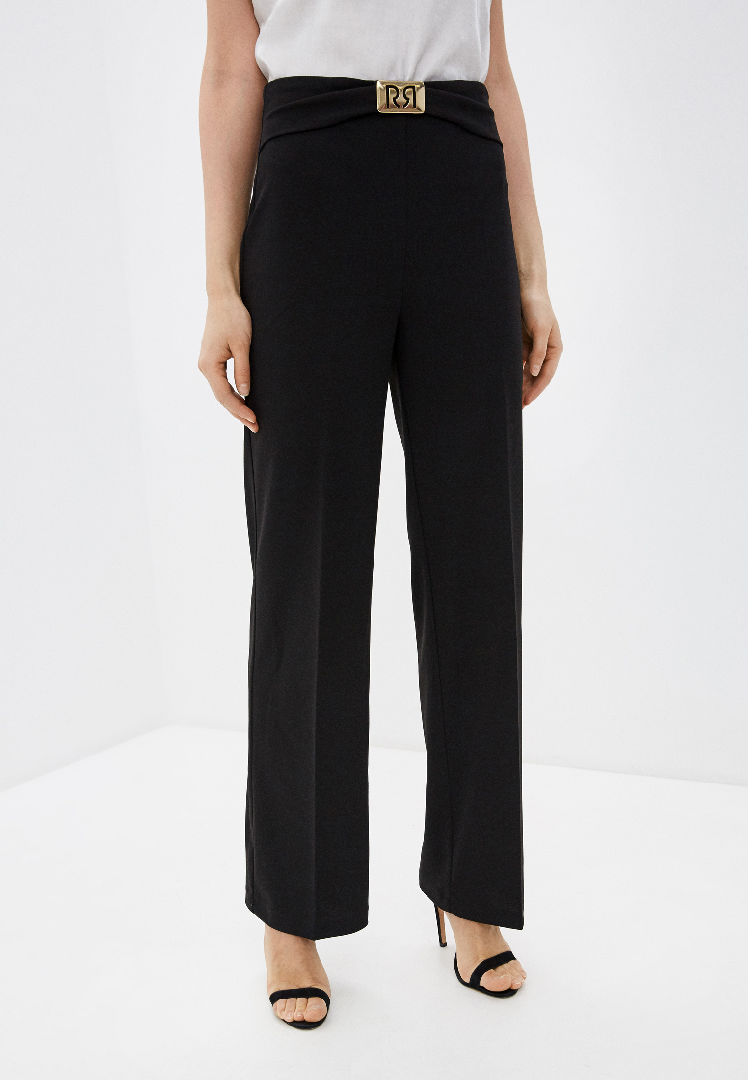 Joe Wenko Womens Juniors Elastic Waist Trousers Slim Printed Pants