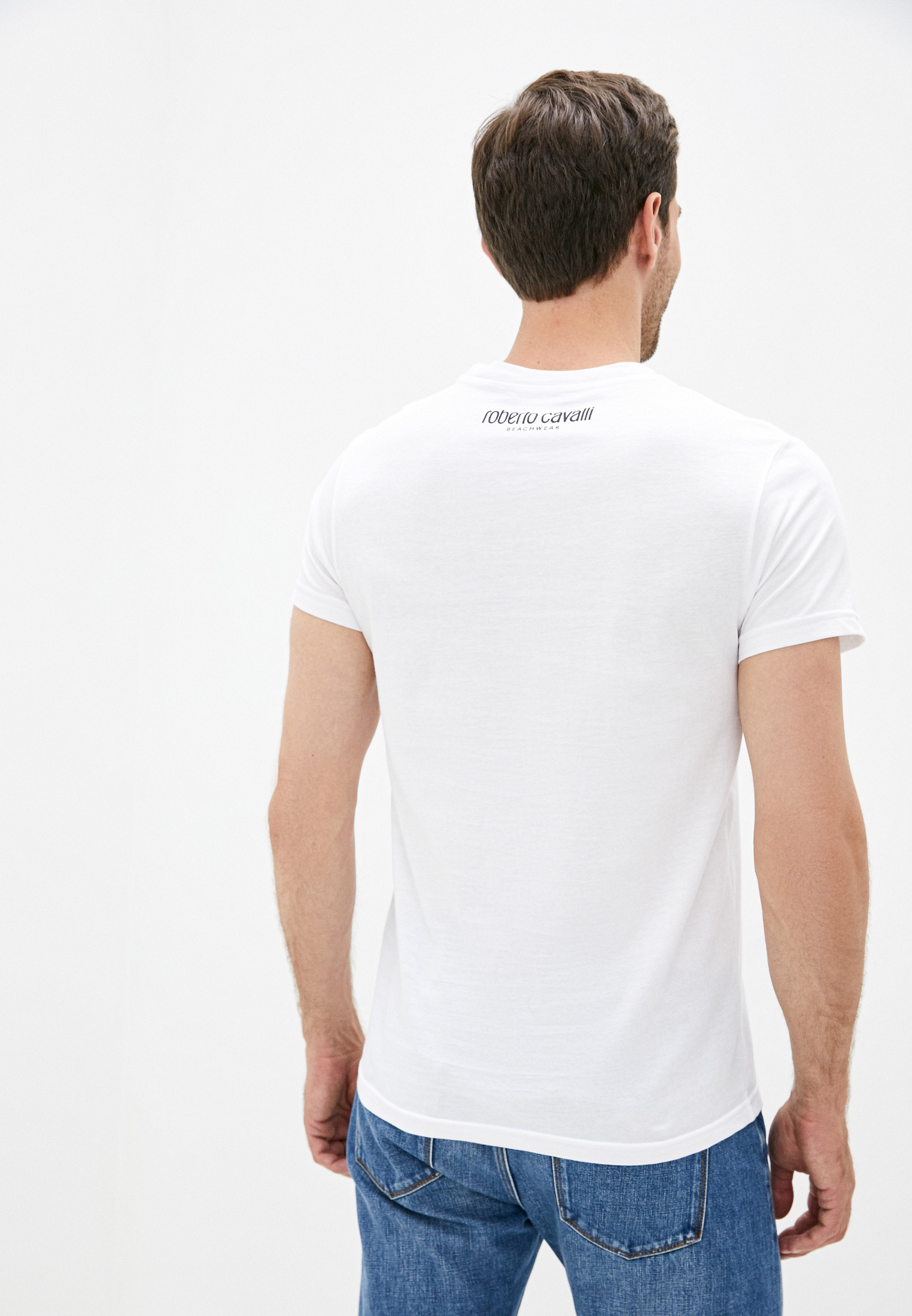 Мужская футболка Roberto Cavalli (Роберто Кавалли) HSH01T: изображение 4
