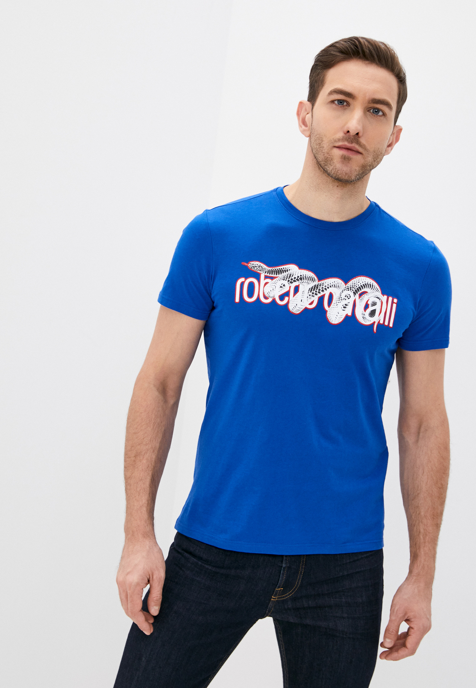 Мужская футболка Roberto Cavalli (Роберто Кавалли) GST655A0270: изображение 1