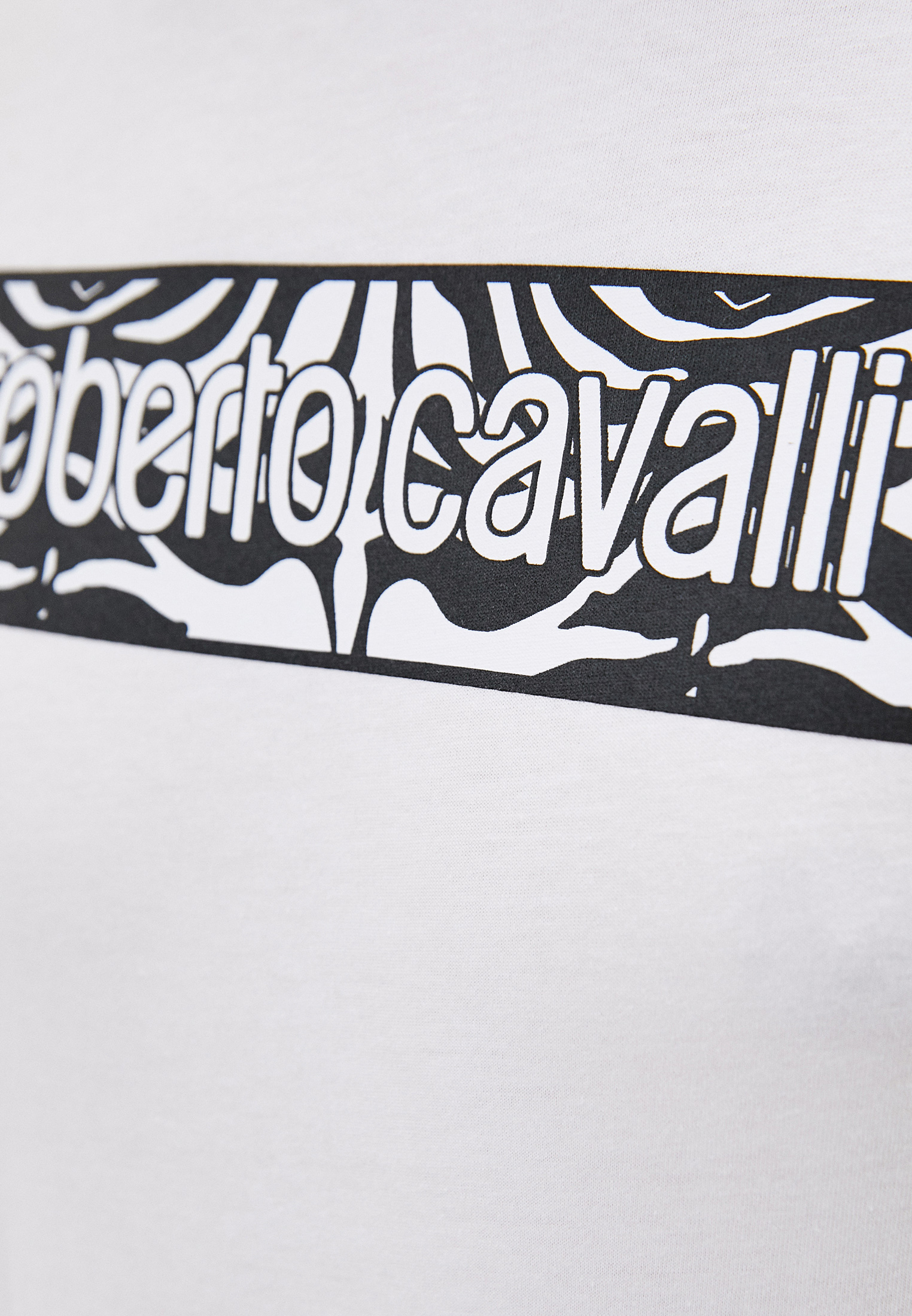 Мужская футболка Roberto Cavalli (Роберто Кавалли) HST60EA0270: изображение 5