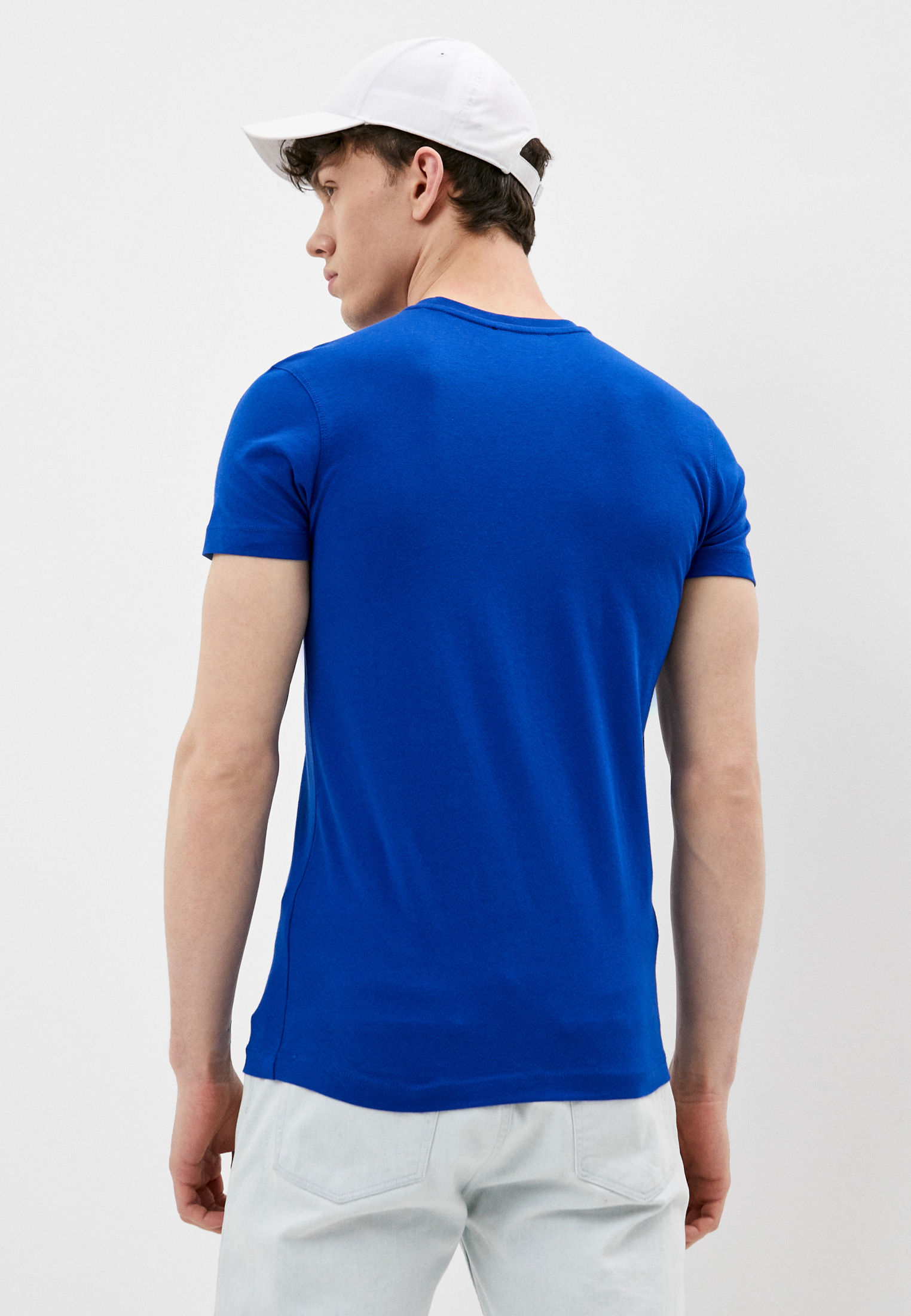 Мужская футболка Roberto Cavalli (Роберто Кавалли) HST61EA0270: изображение 4