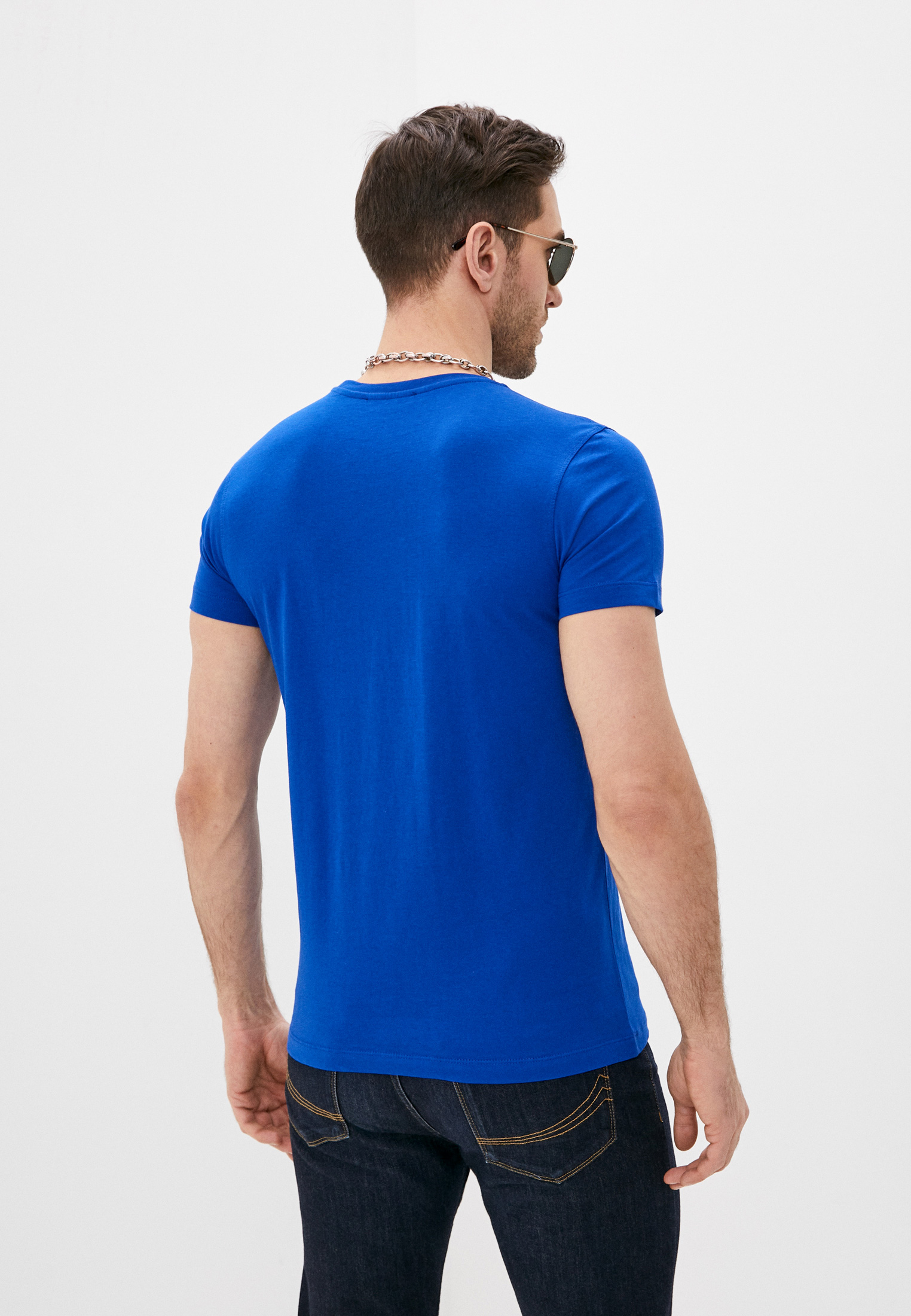 Мужская футболка Roberto Cavalli (Роберто Кавалли) HST65EA0270: изображение 4