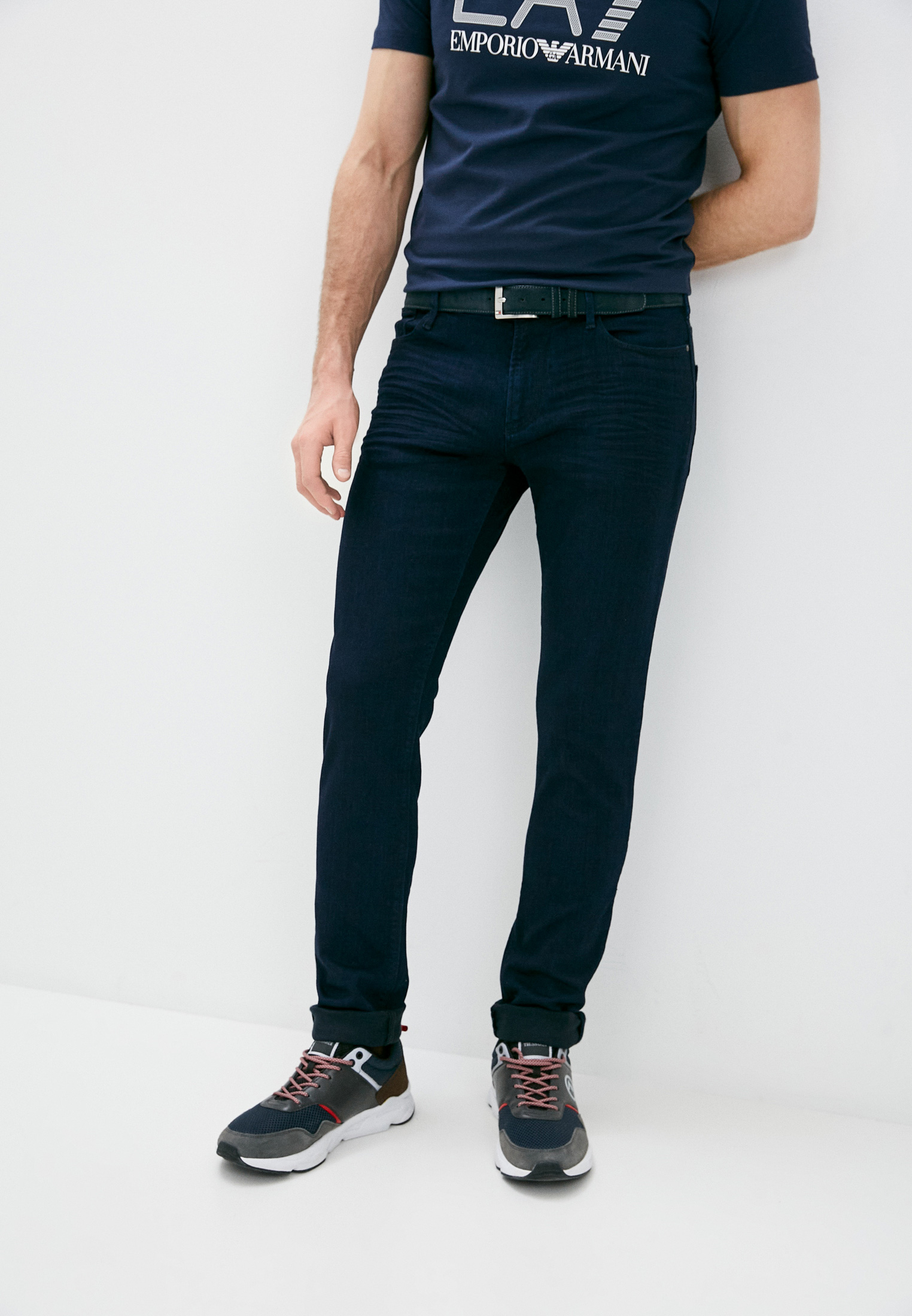 Мужские зауженные джинсы Emporio Armani (Эмпорио Армани) 8N1J061D0IZ: изображение 1