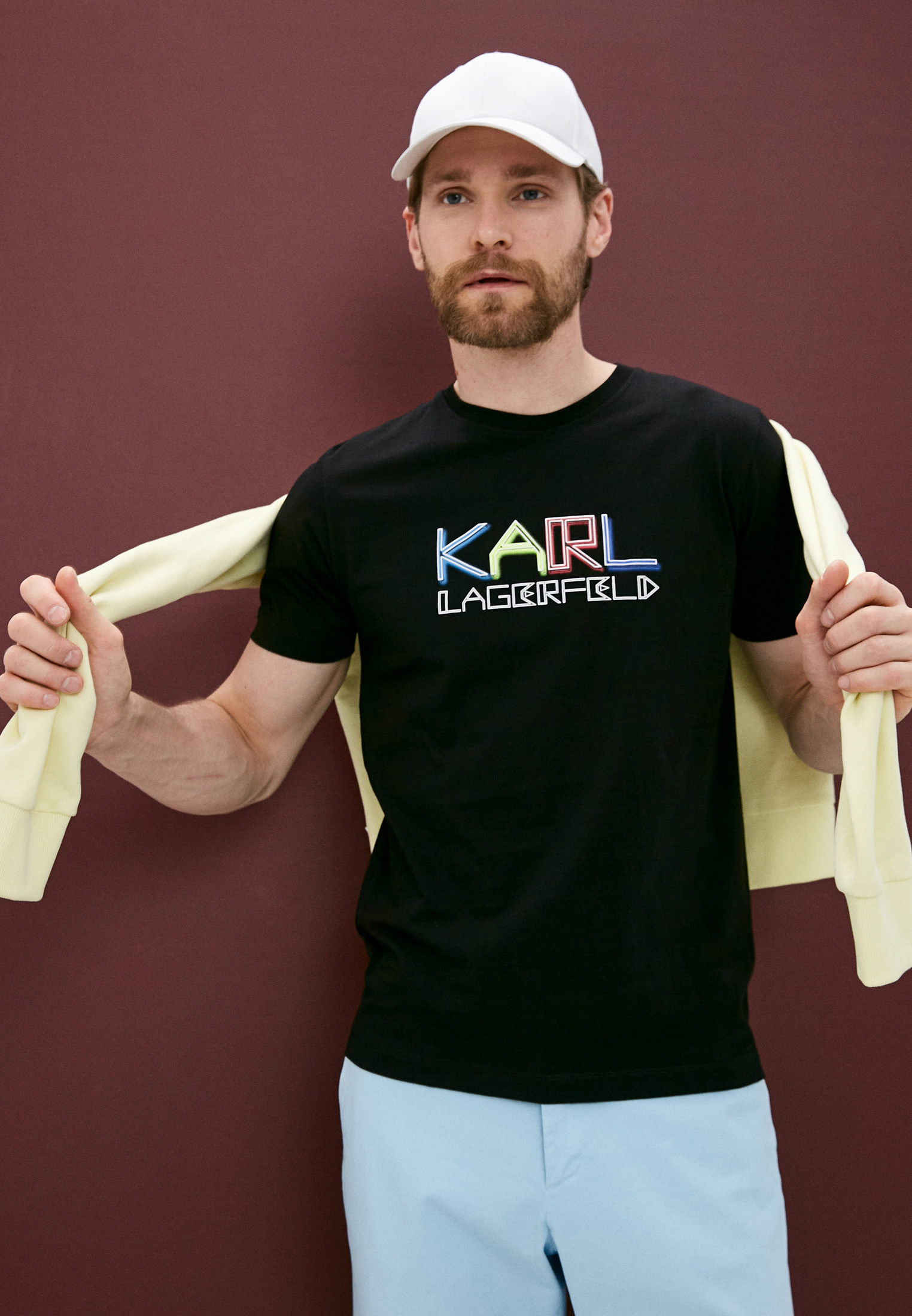 Мужская футболка Karl Lagerfeld (Карл Лагерфельд) 755062 511240: изображение 2
