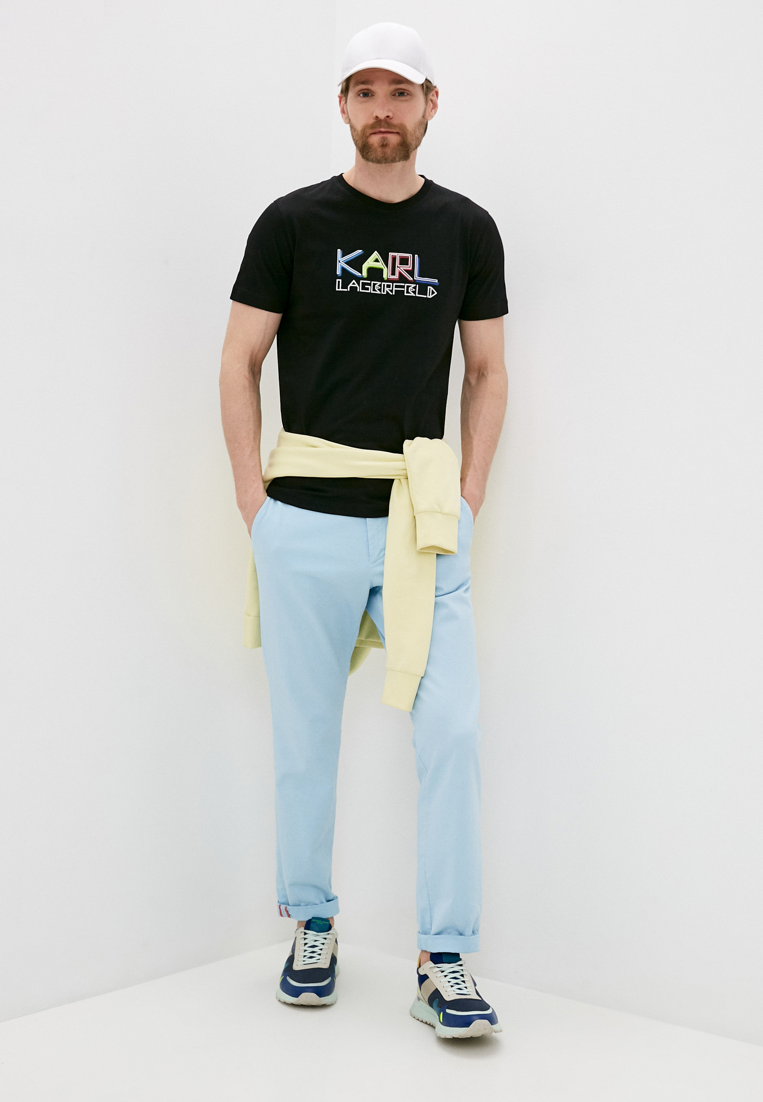 Мужская футболка Karl Lagerfeld (Карл Лагерфельд) 755062 511240: изображение 3