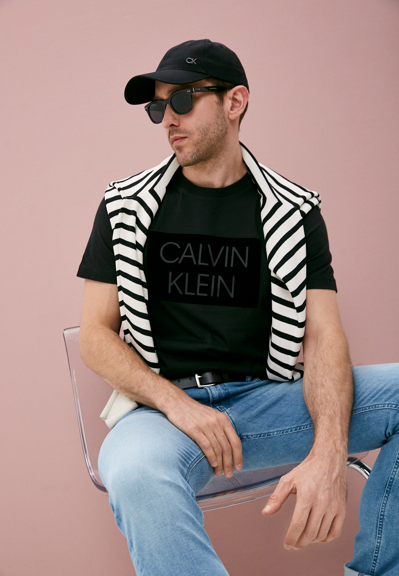 Мужские зауженные джинсы Calvin Klein (Кельвин Кляйн) K10K106559: изображение 2