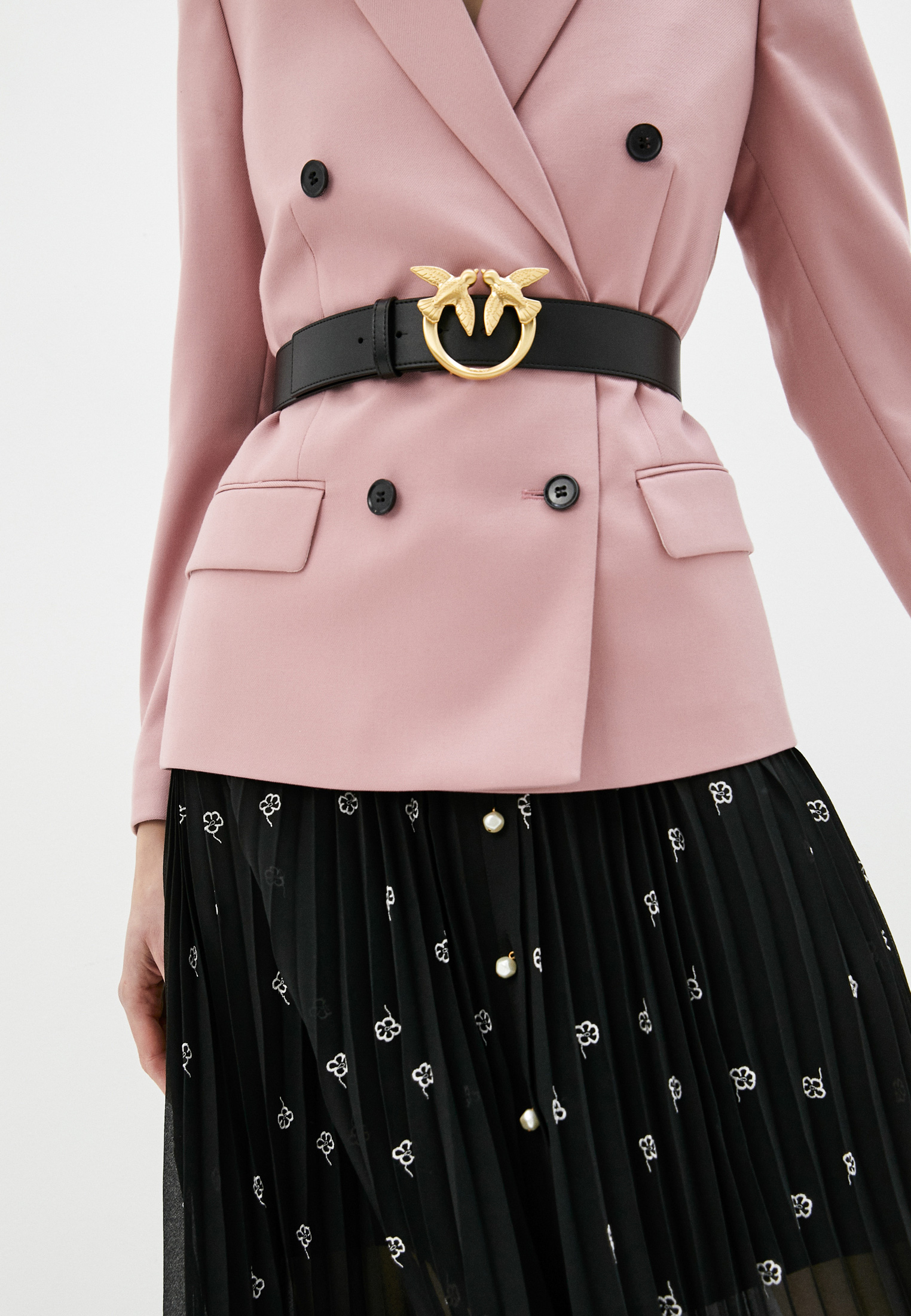 Ремень Пинко С Птичками Купить