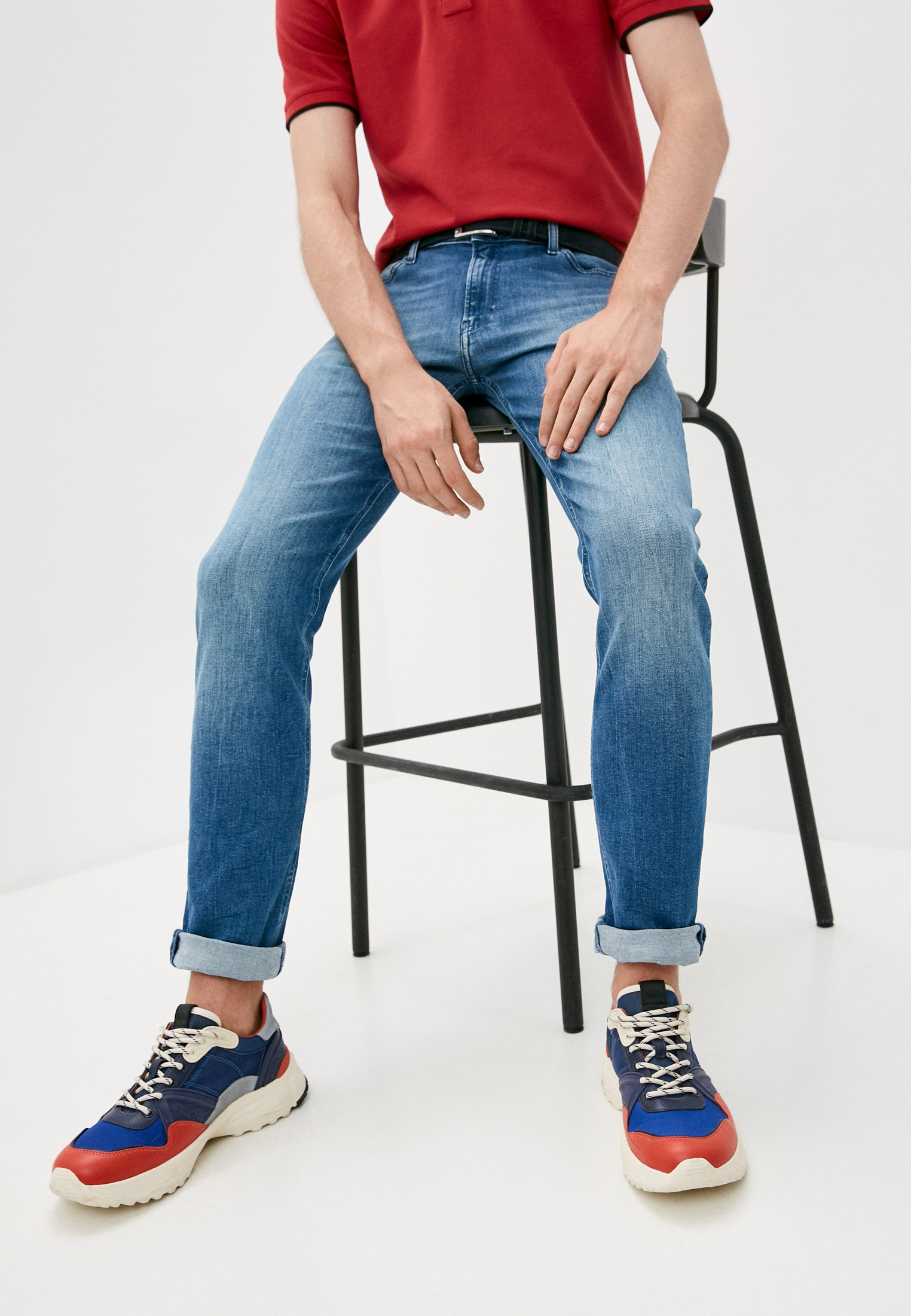 Мужские зауженные джинсы Calvin Klein (Кельвин Кляйн) K10K106560: изображение 1