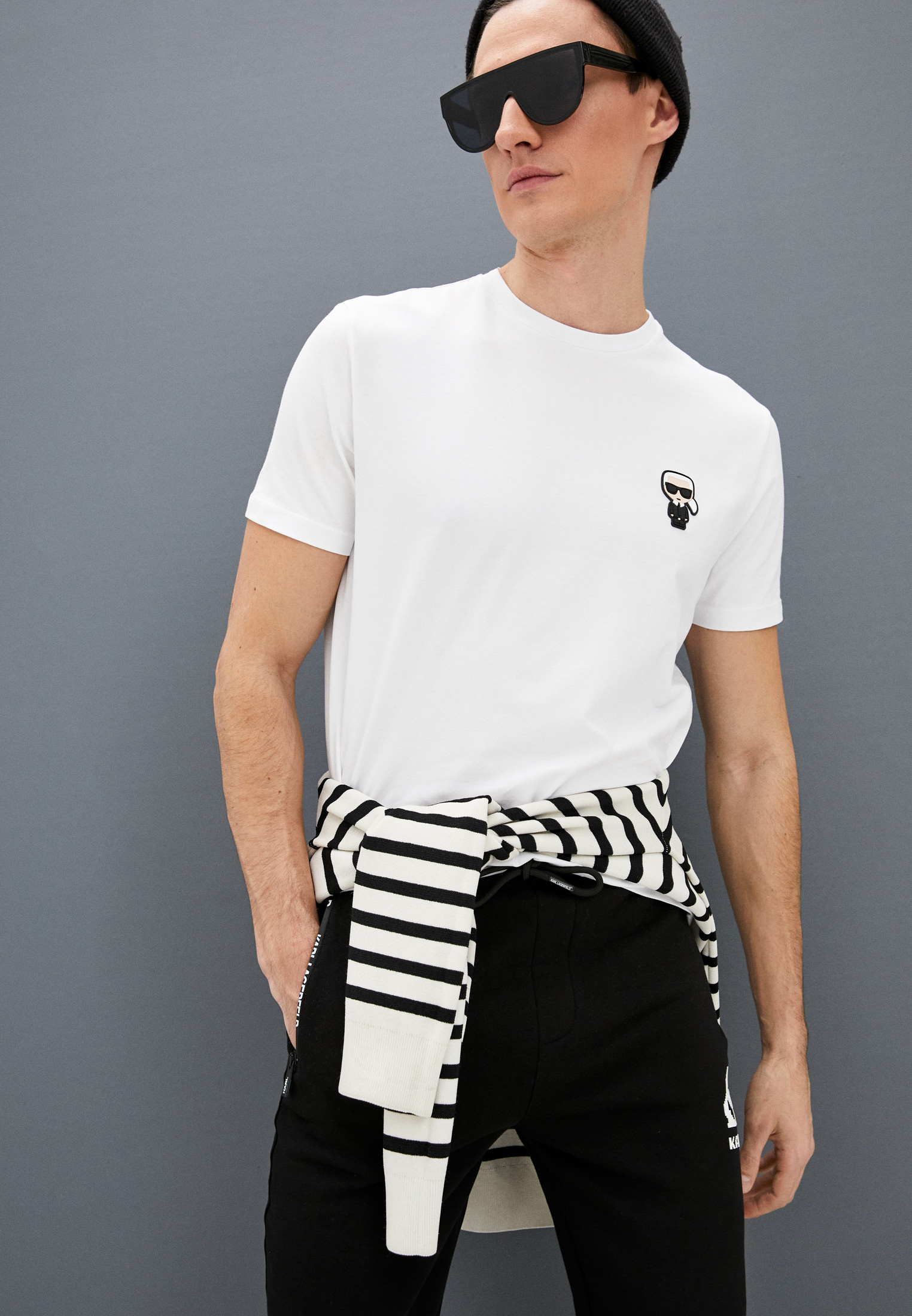 Мужская футболка Karl Lagerfeld (Карл Лагерфельд) 755025 511221: изображение 2