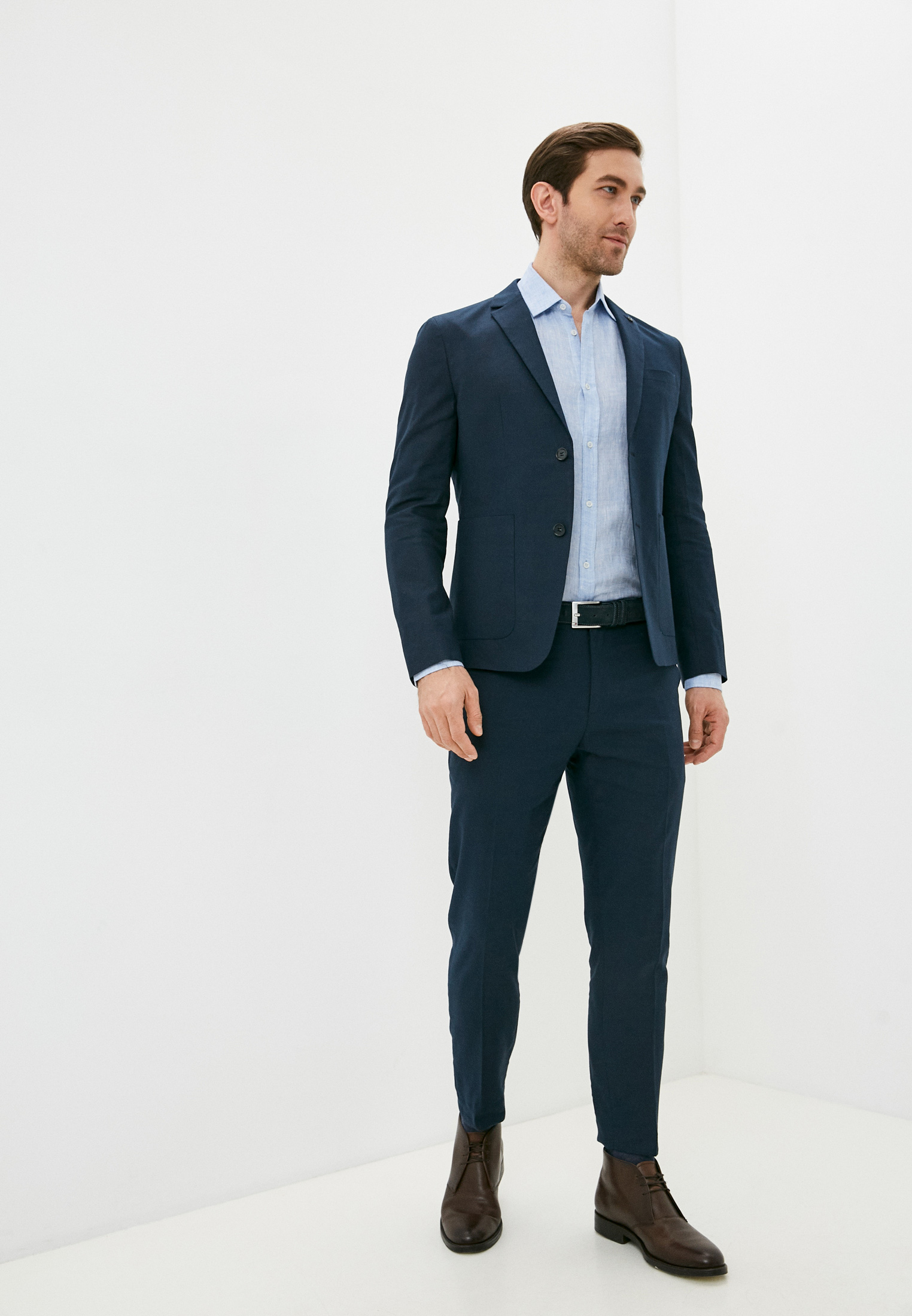 Мужские классические брюки Calvin Klein (Кельвин Кляйн) K10K106632: изображение 3