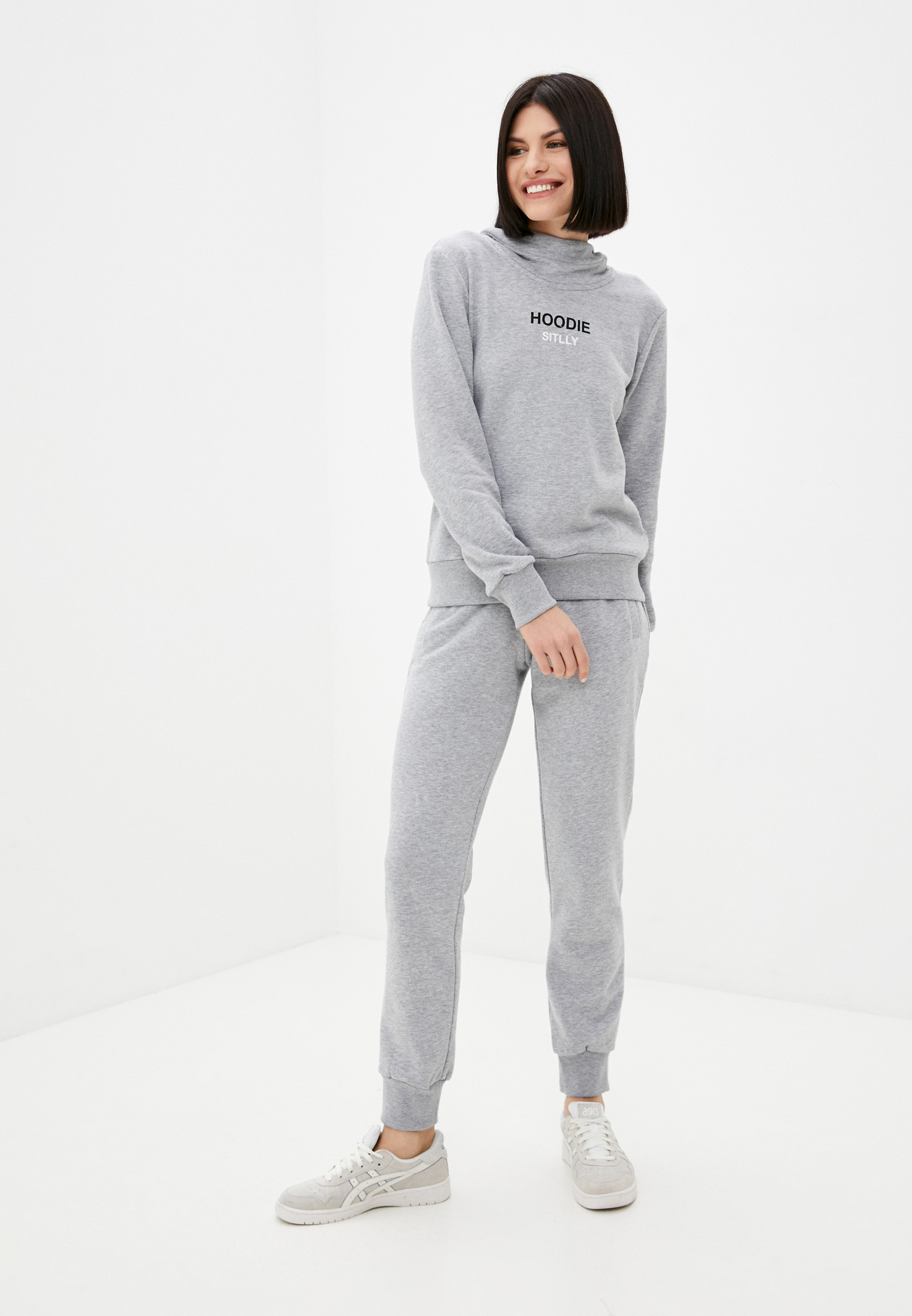 Купить Серый Спортивный Костюм Женский