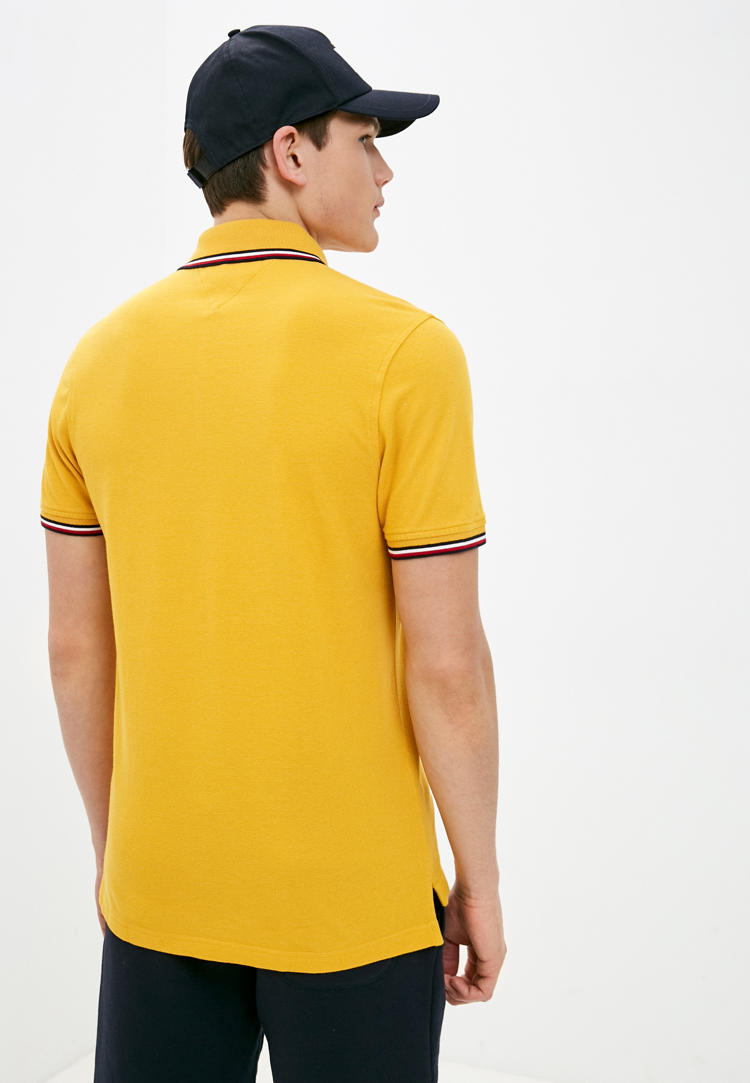 Мужские поло Tommy Hilfiger (Томми Хилфигер) MW0MW16054 купить за 8390 руб.