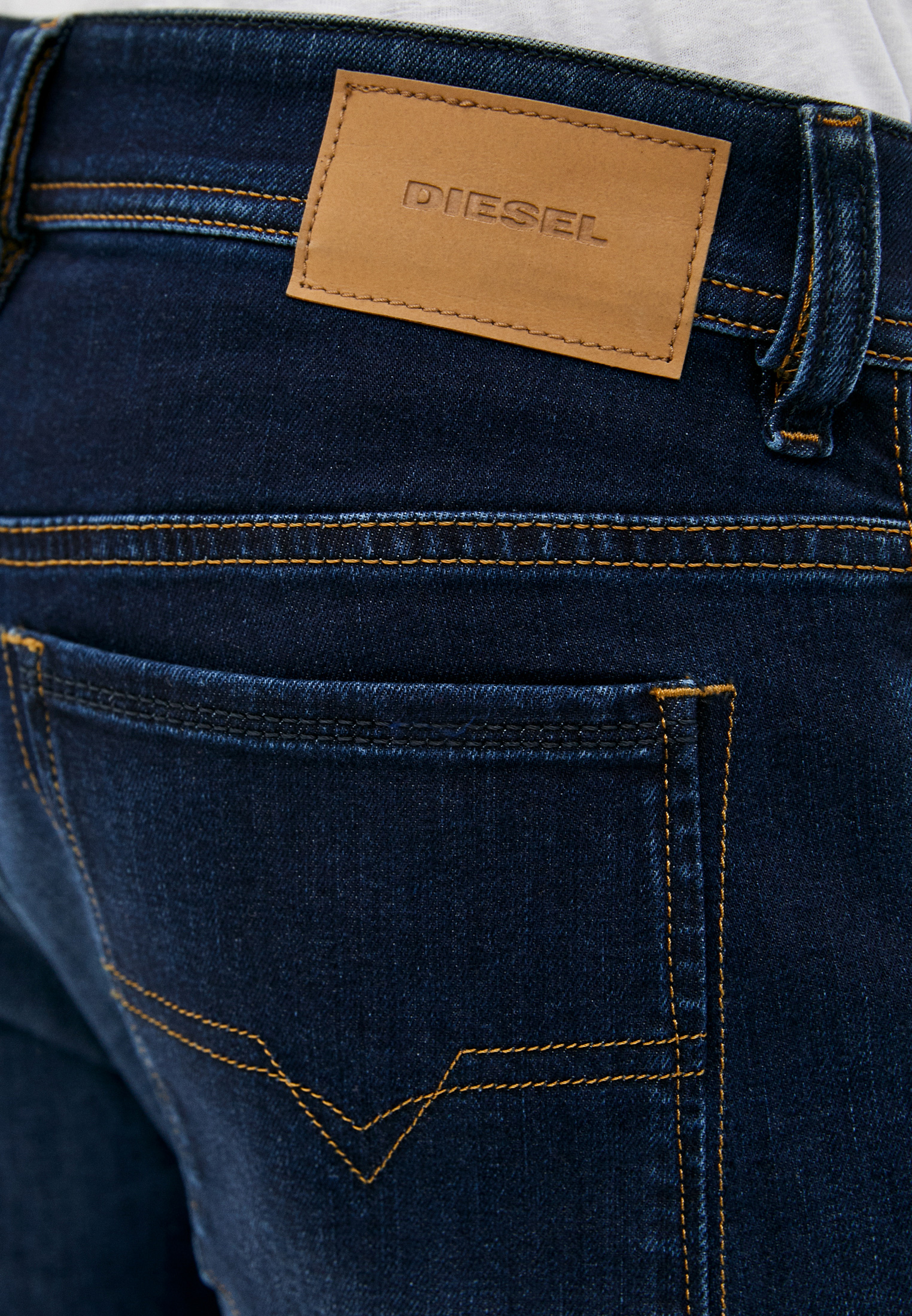 Мужские зауженные джинсы Diesel (Дизель) 00S7VH084RI: изображение 4