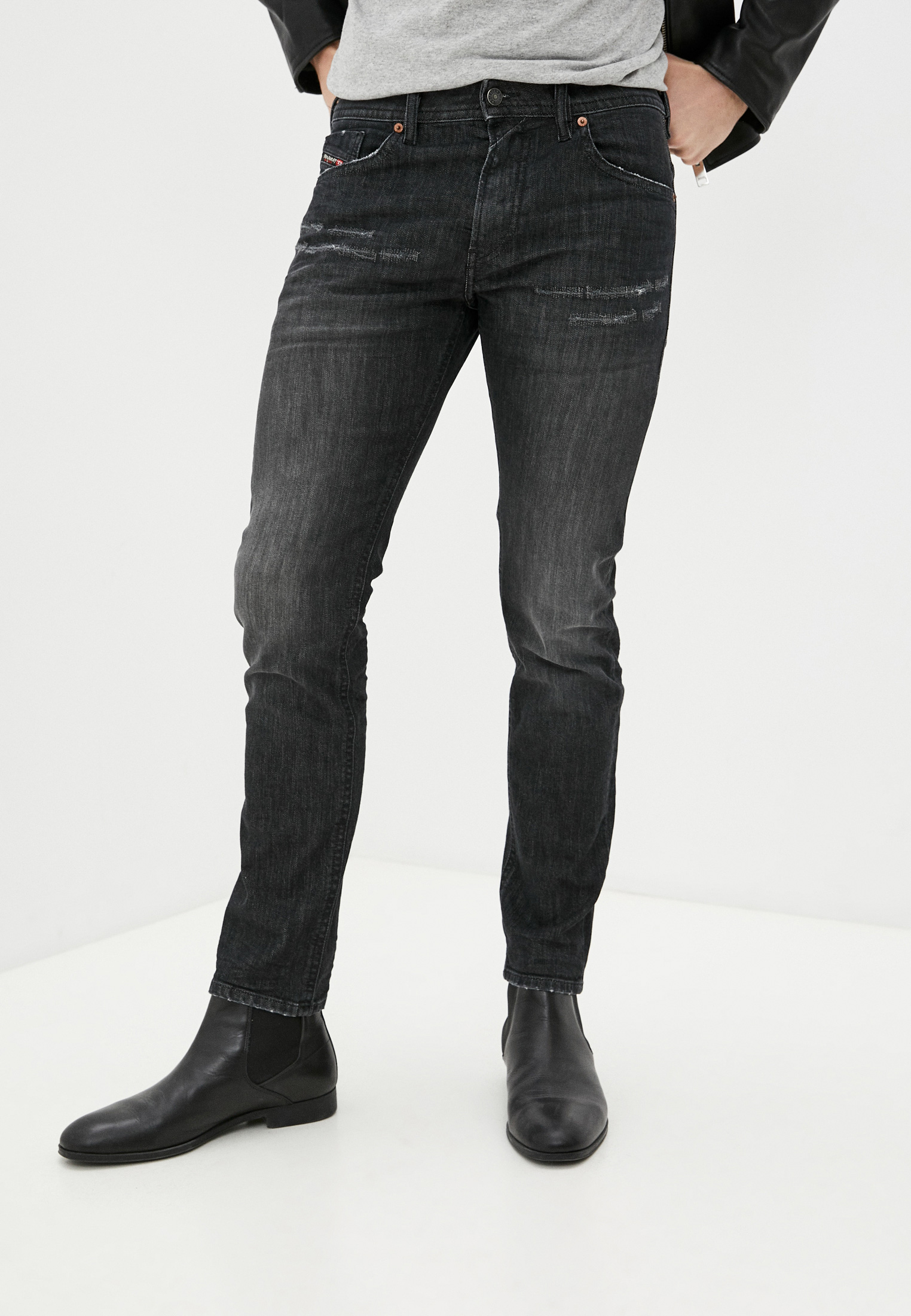 Мужские зауженные джинсы Diesel (Дизель) 00SB6C009DC: изображение 1