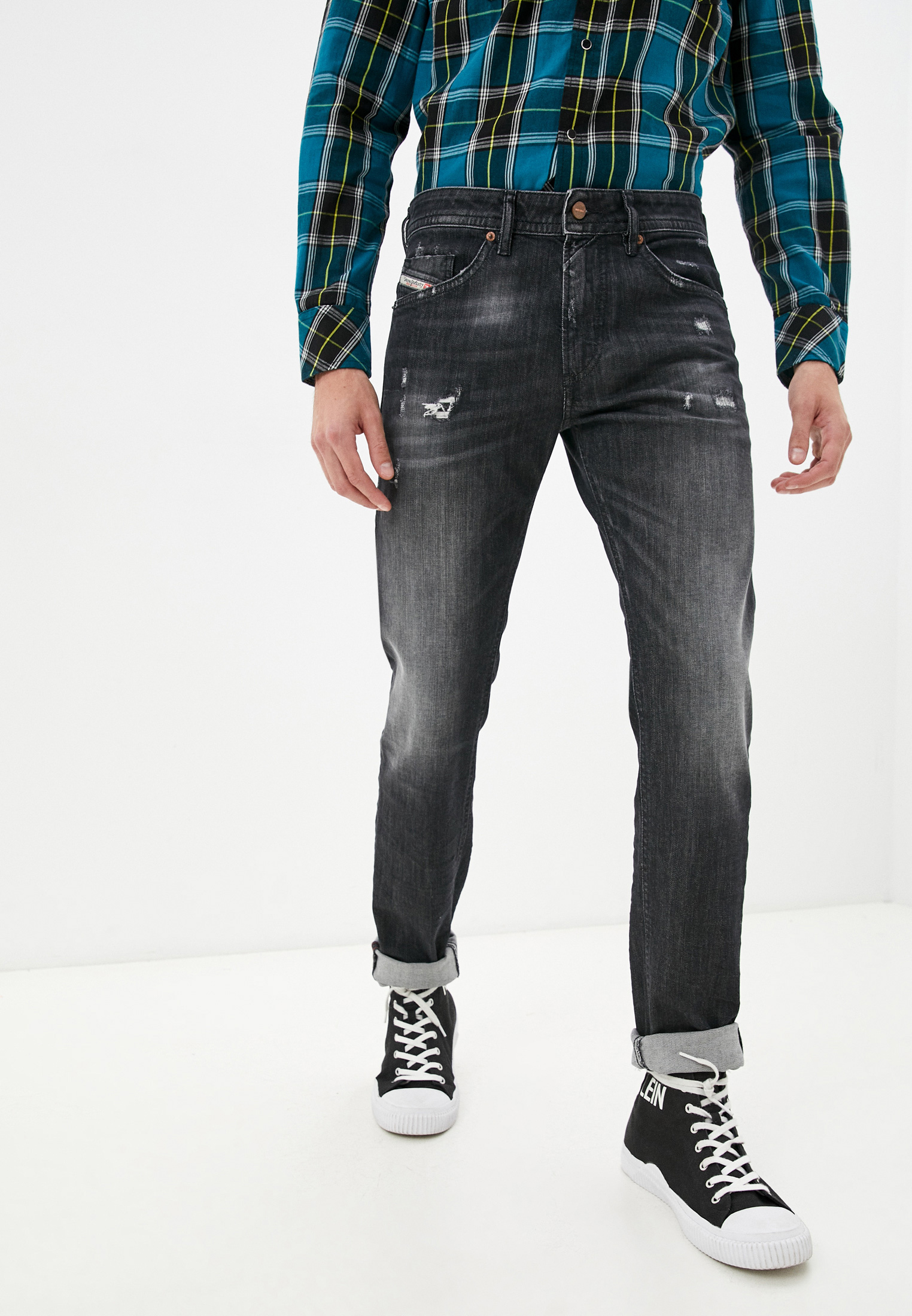 Мужские прямые джинсы Diesel (Дизель) 00SB6F0095R: изображение 2