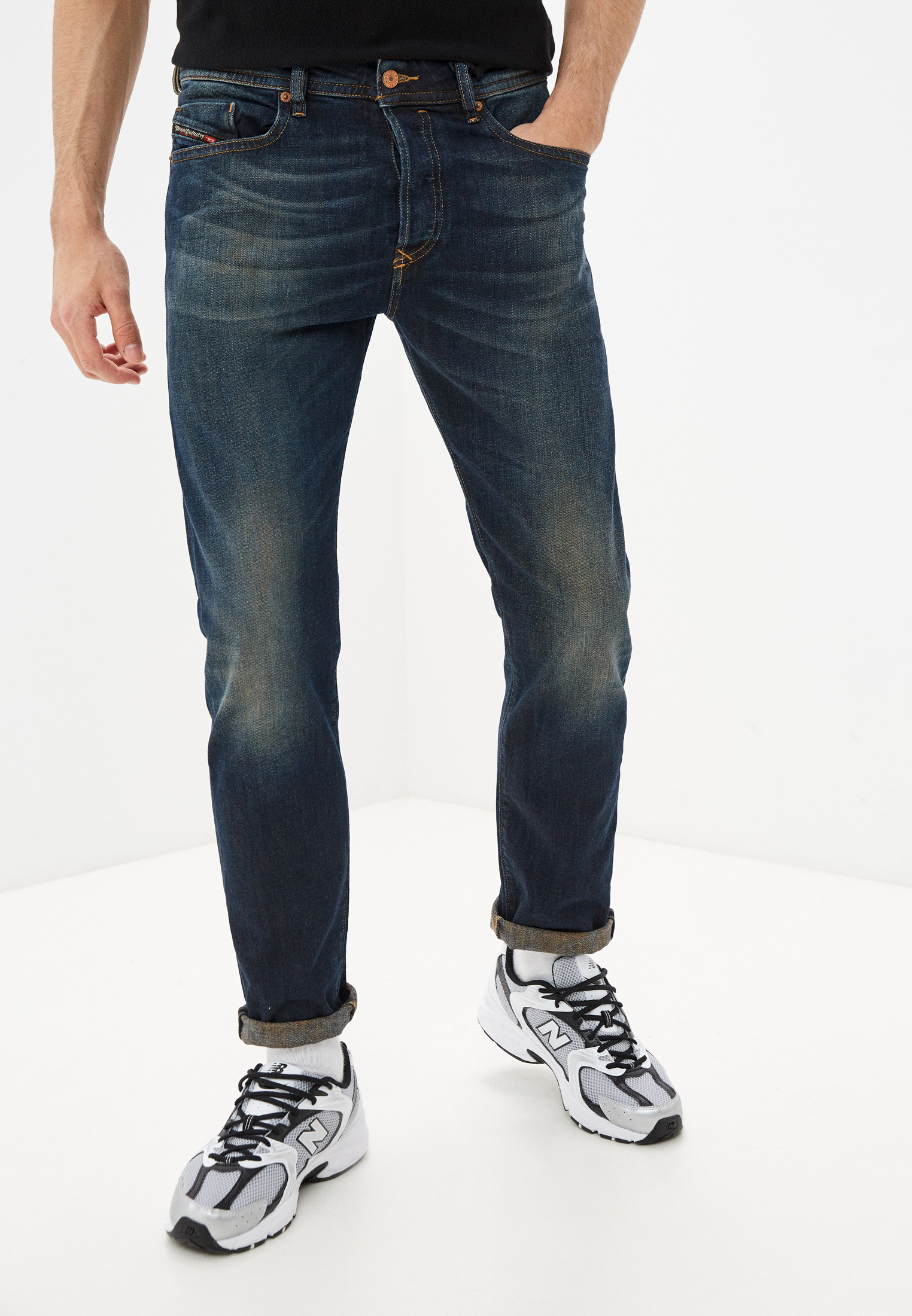 Мужские прямые джинсы Diesel (Дизель) 00SDHA0890Z: изображение 1