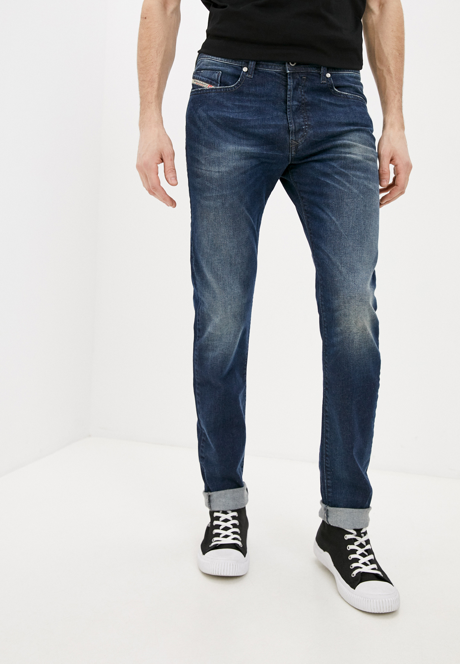 Мужские прямые джинсы Diesel (Дизель) 00SDHC0853R: изображение 9