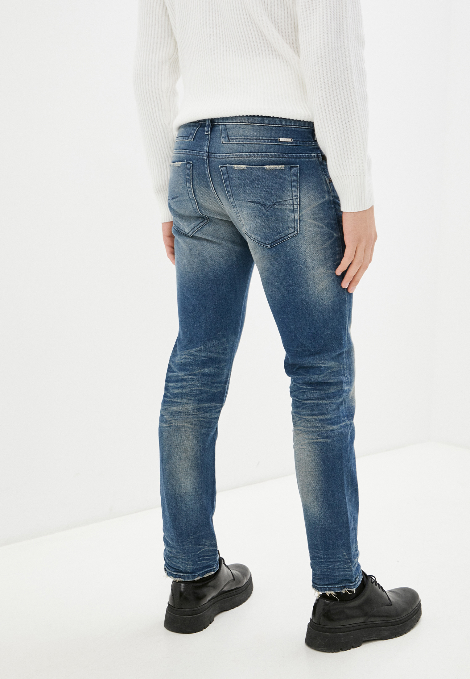 Мужские прямые джинсы Diesel (Дизель) 00SSLL0090D: изображение 3
