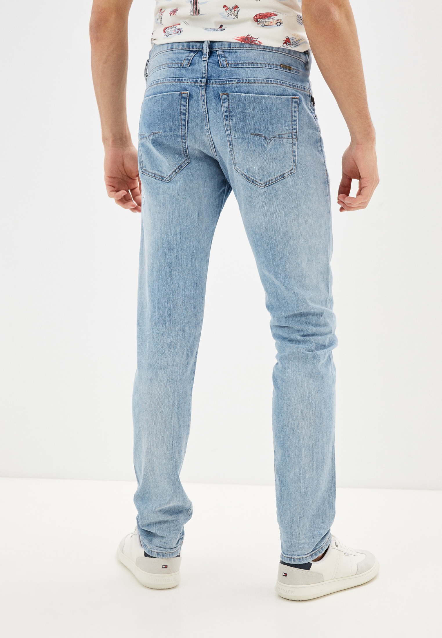 Мужские зауженные джинсы Diesel (Дизель) 00SSLM0095V: изображение 3
