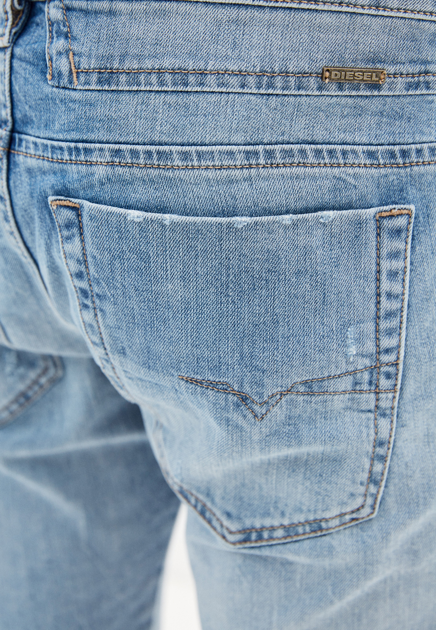 Мужские зауженные джинсы Diesel (Дизель) 00SSLM0095V: изображение 4