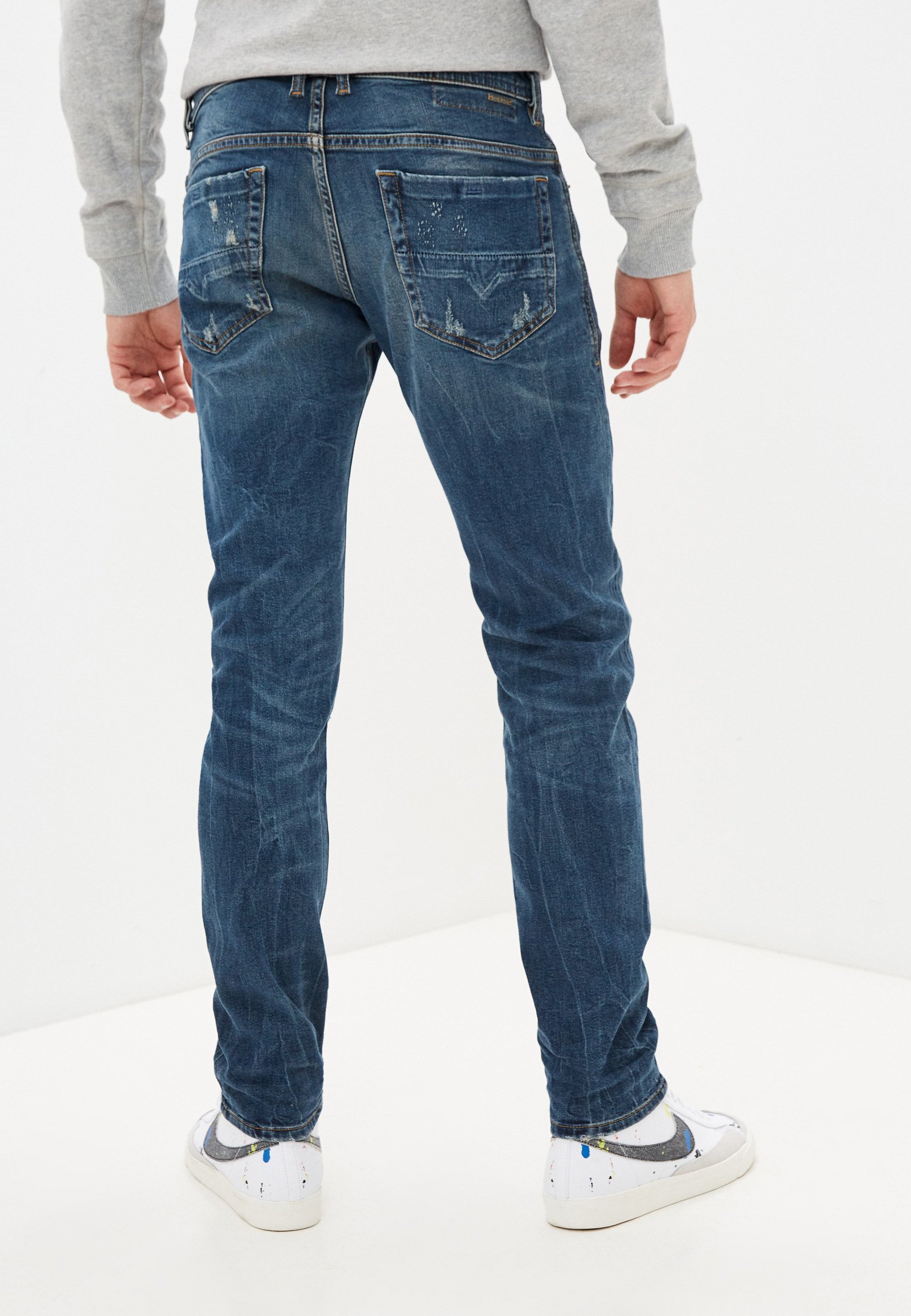 Мужские зауженные джинсы Diesel (Дизель) 00SW1Q083AC: изображение 10
